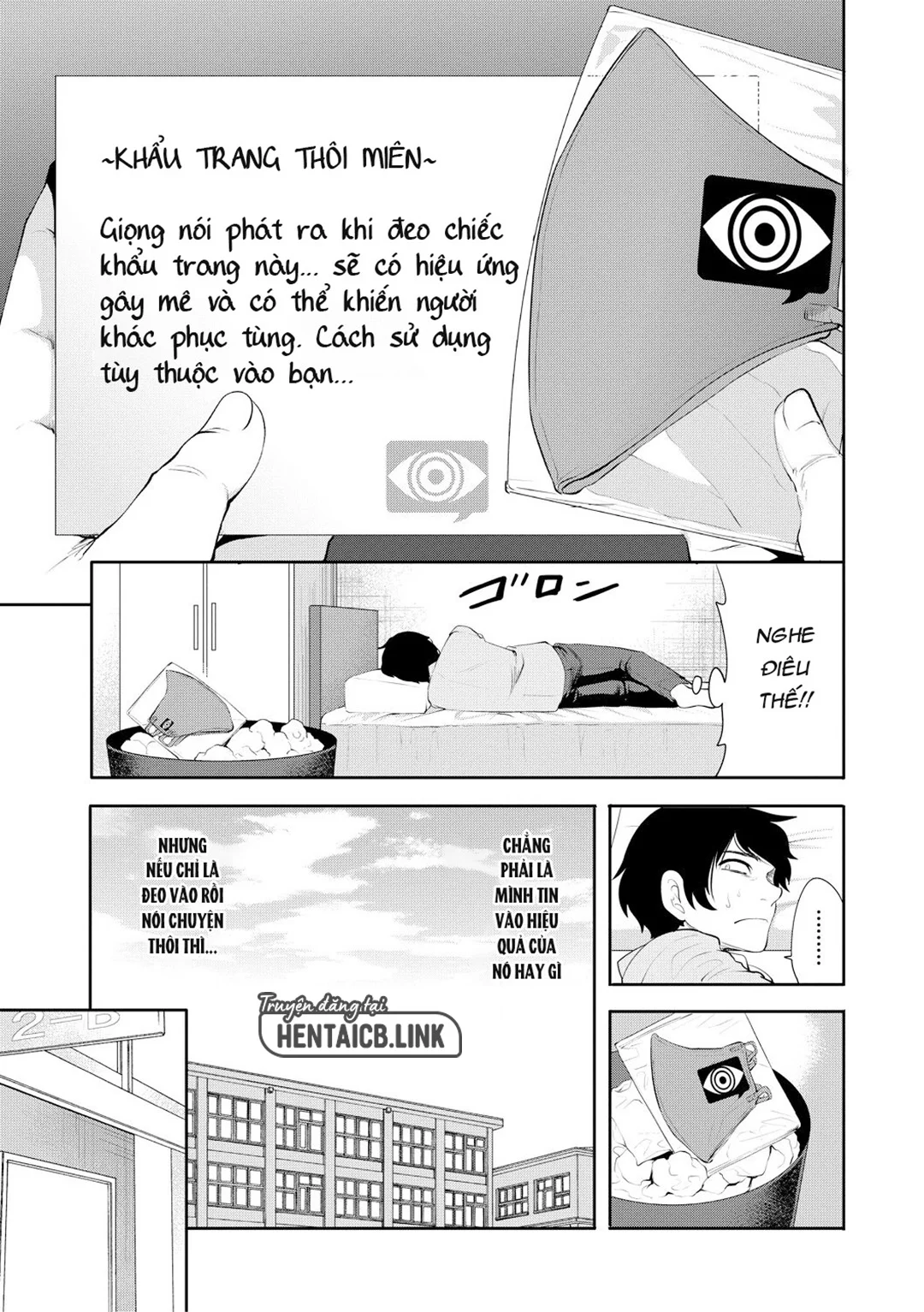 HentaiVN.net - Ảnh 9 - Khẩu trang thôi miên: Chịch tức thì - Ch. 1