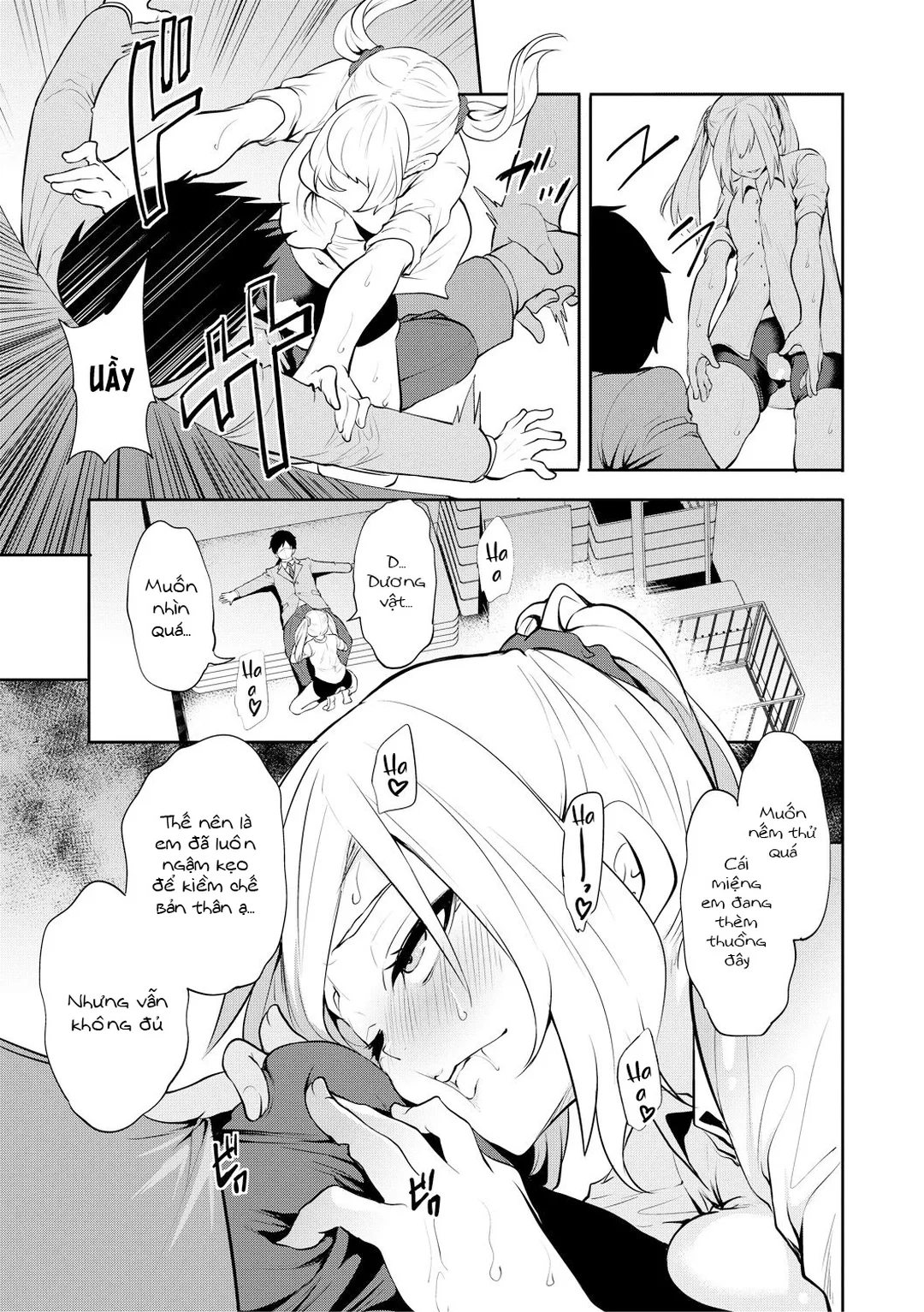HentaiVN.net - Ảnh 11 - Khẩu trang thôi miên: Chịch tức thì - Ch. 2