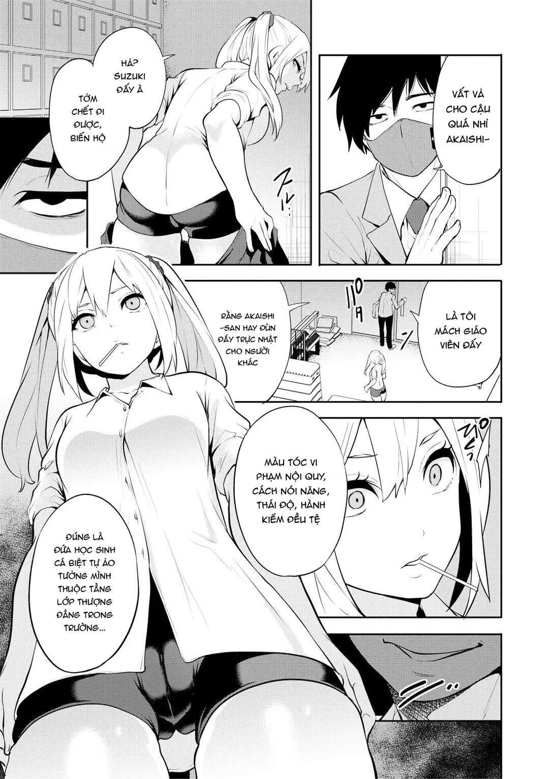HentaiVN.net - Ảnh 5 - Khẩu trang thôi miên: Chịch tức thì - Ch. 2