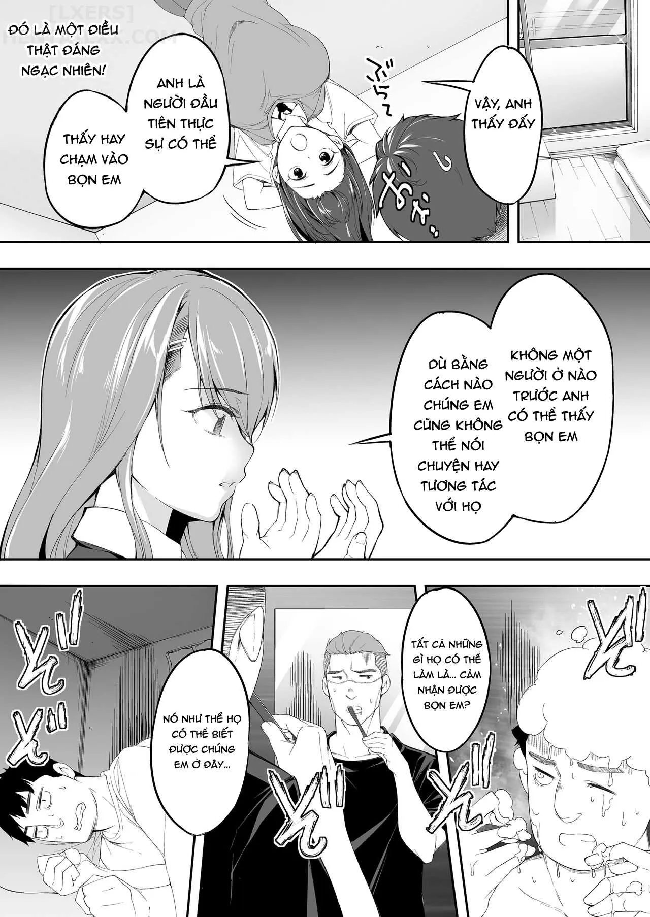 HentaiVN.net - Ảnh 18 - Chỉ anh chạm được vào chúng em [Ore Dake Ga Sawareru Futago] - Chap 1