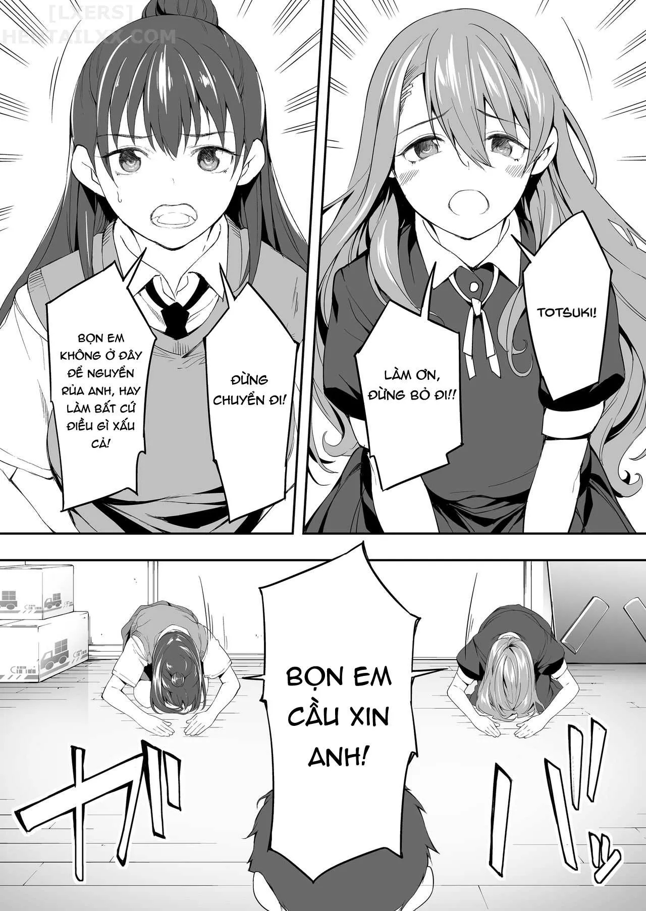 HentaiVN.net - Ảnh 21 - Chỉ anh chạm được vào chúng em [Ore Dake Ga Sawareru Futago] - Chap 1