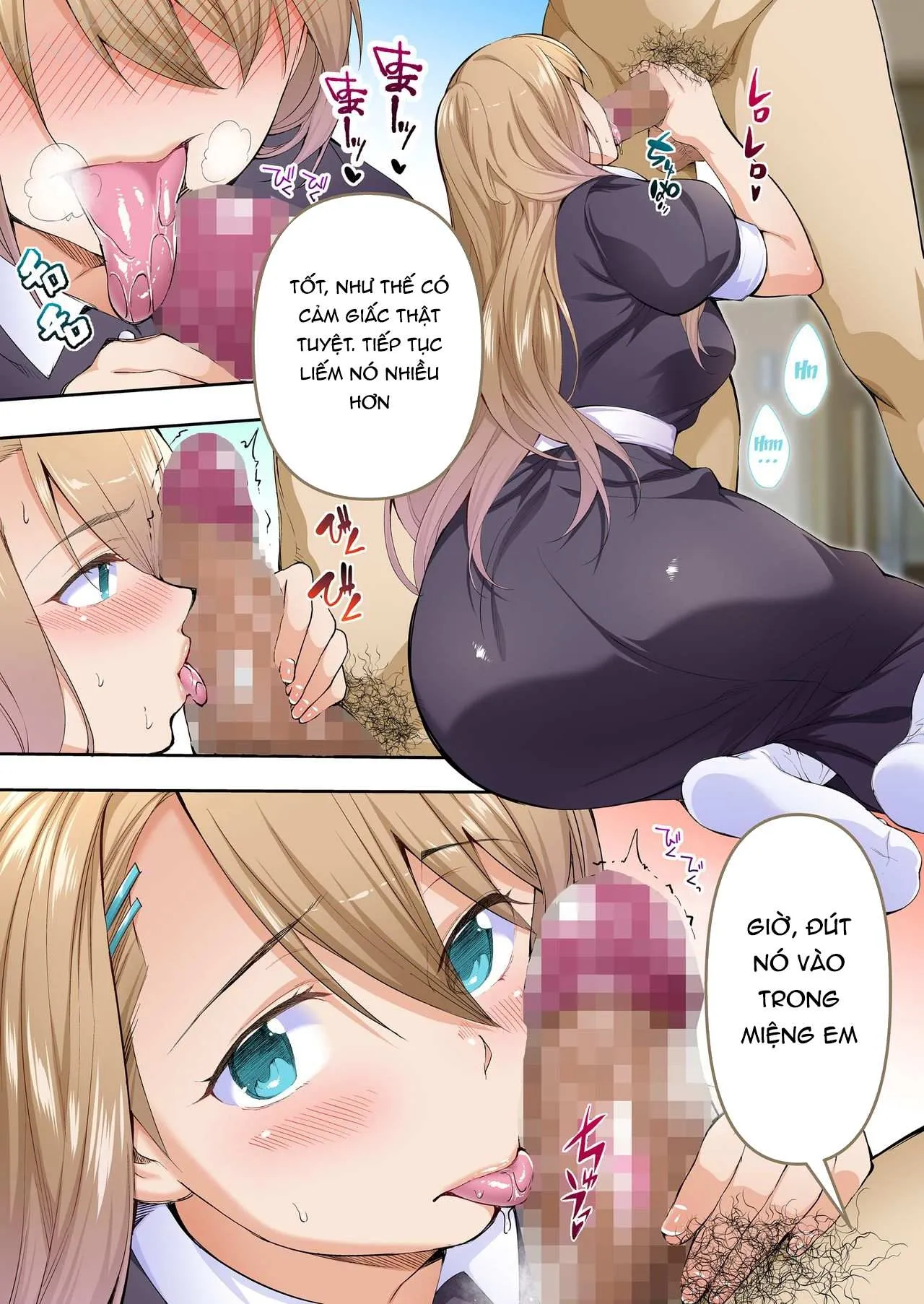 HentaiVN.net - Ảnh 33 - Chỉ anh chạm được vào chúng em [Ore Dake Ga Sawareru Futago] - Chap 1
