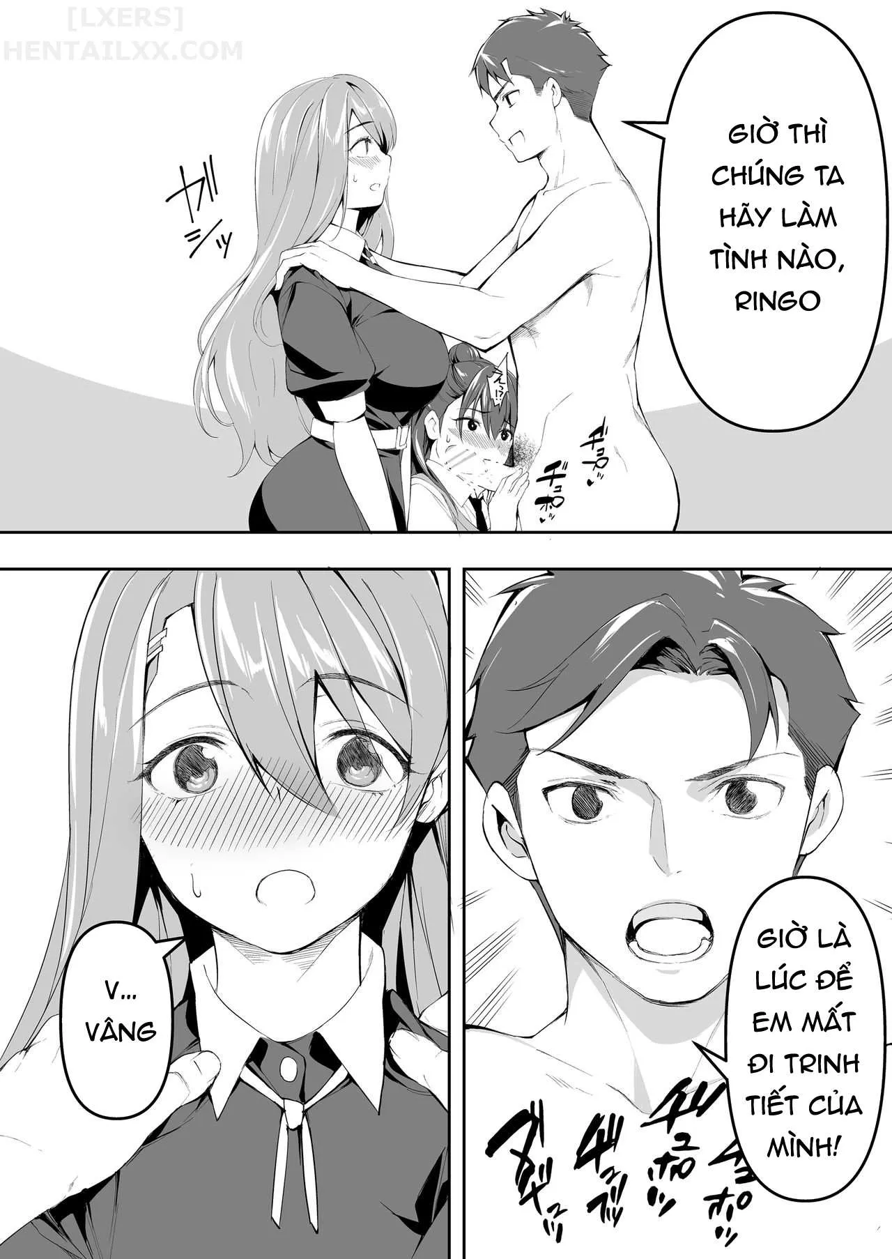 HentaiVN.net - Ảnh 42 - Chỉ anh chạm được vào chúng em [Ore Dake Ga Sawareru Futago] - Chap 1