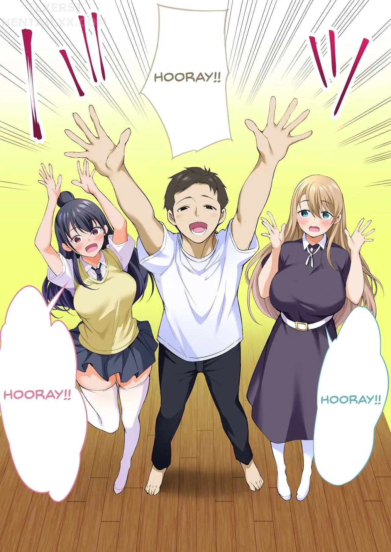 HentaiVN.net - Ảnh 8 - Chỉ anh chạm được vào chúng em [Ore Dake Ga Sawareru Futago] - Chap 1