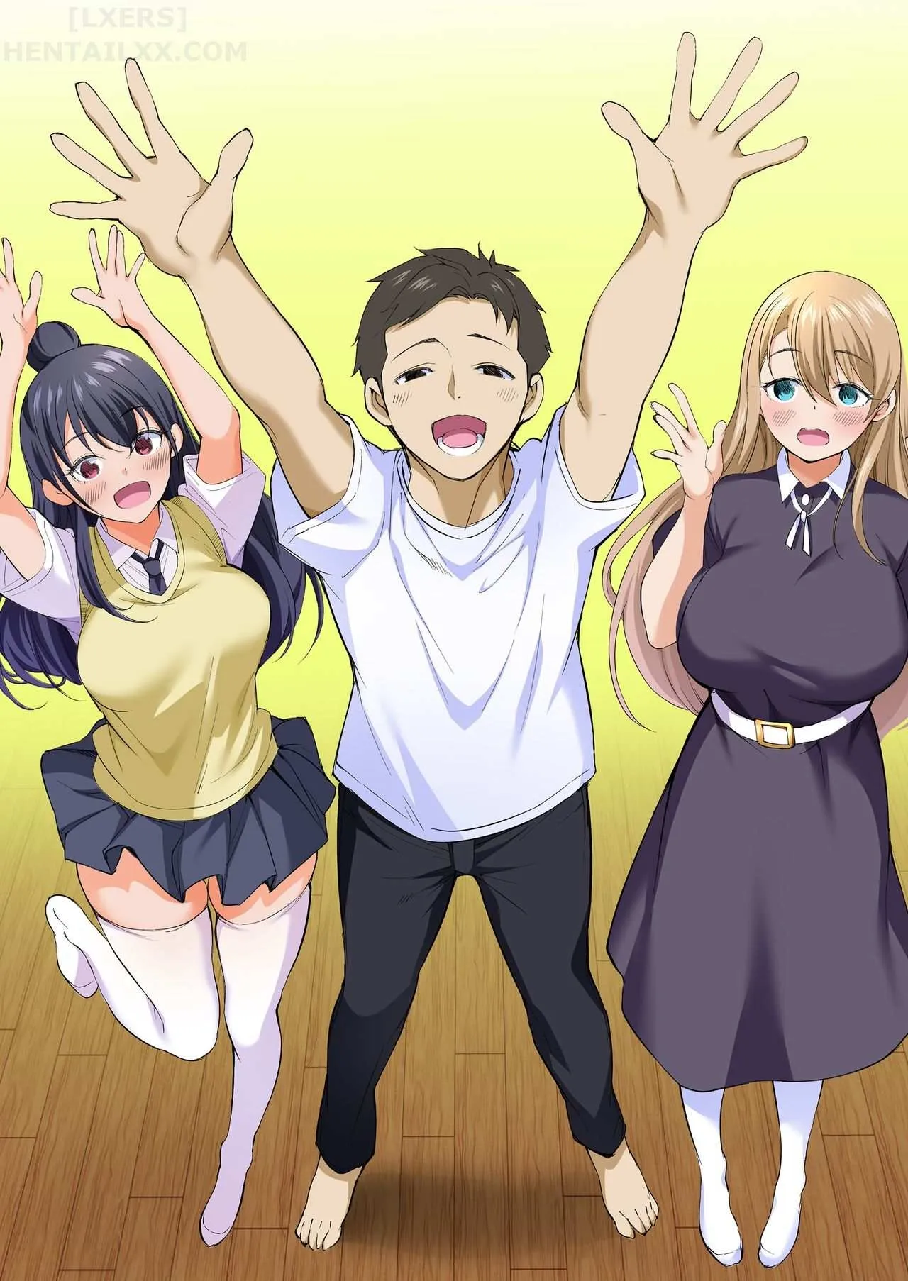 HentaiVN.net - Ảnh 9 - Chỉ anh chạm được vào chúng em [Ore Dake Ga Sawareru Futago] - Chap 1