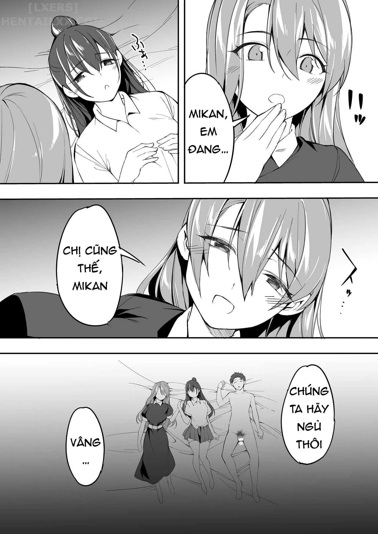HentaiVN.net - Ảnh 20 - Chỉ anh chạm được vào chúng em [Ore Dake Ga Sawareru Futago] - Chap 2 - [END]