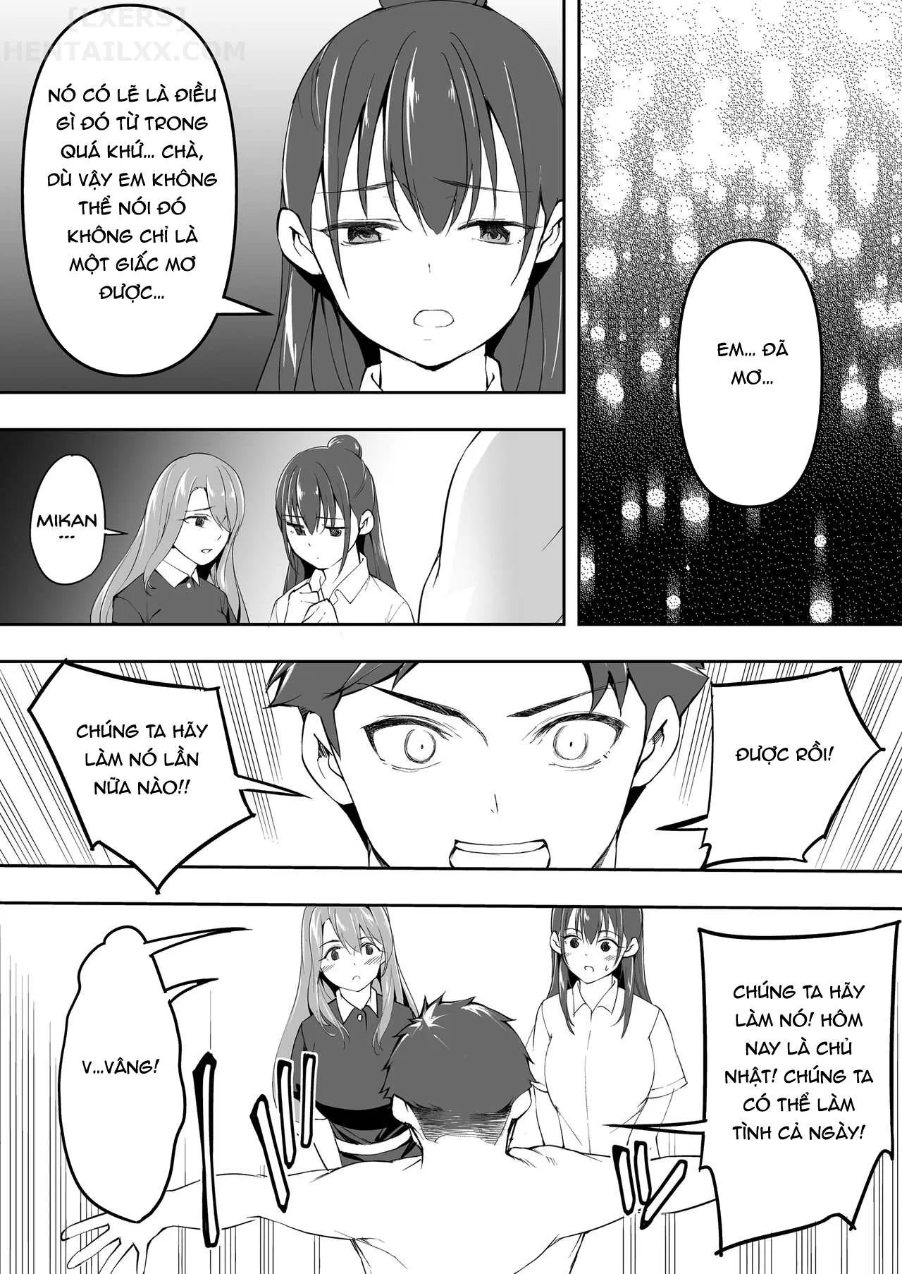 HentaiVN.net - Ảnh 22 - Chỉ anh chạm được vào chúng em [Ore Dake Ga Sawareru Futago] - Chap 2 - [END]