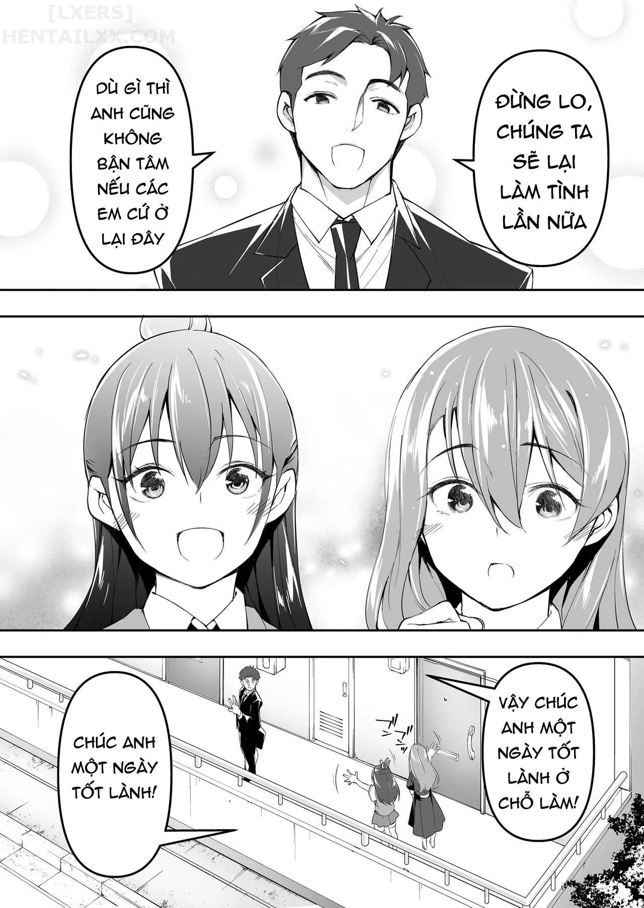 HentaiVN.net - Ảnh 43 - Chỉ anh chạm được vào chúng em [Ore Dake Ga Sawareru Futago] - Chap 2 - [END]