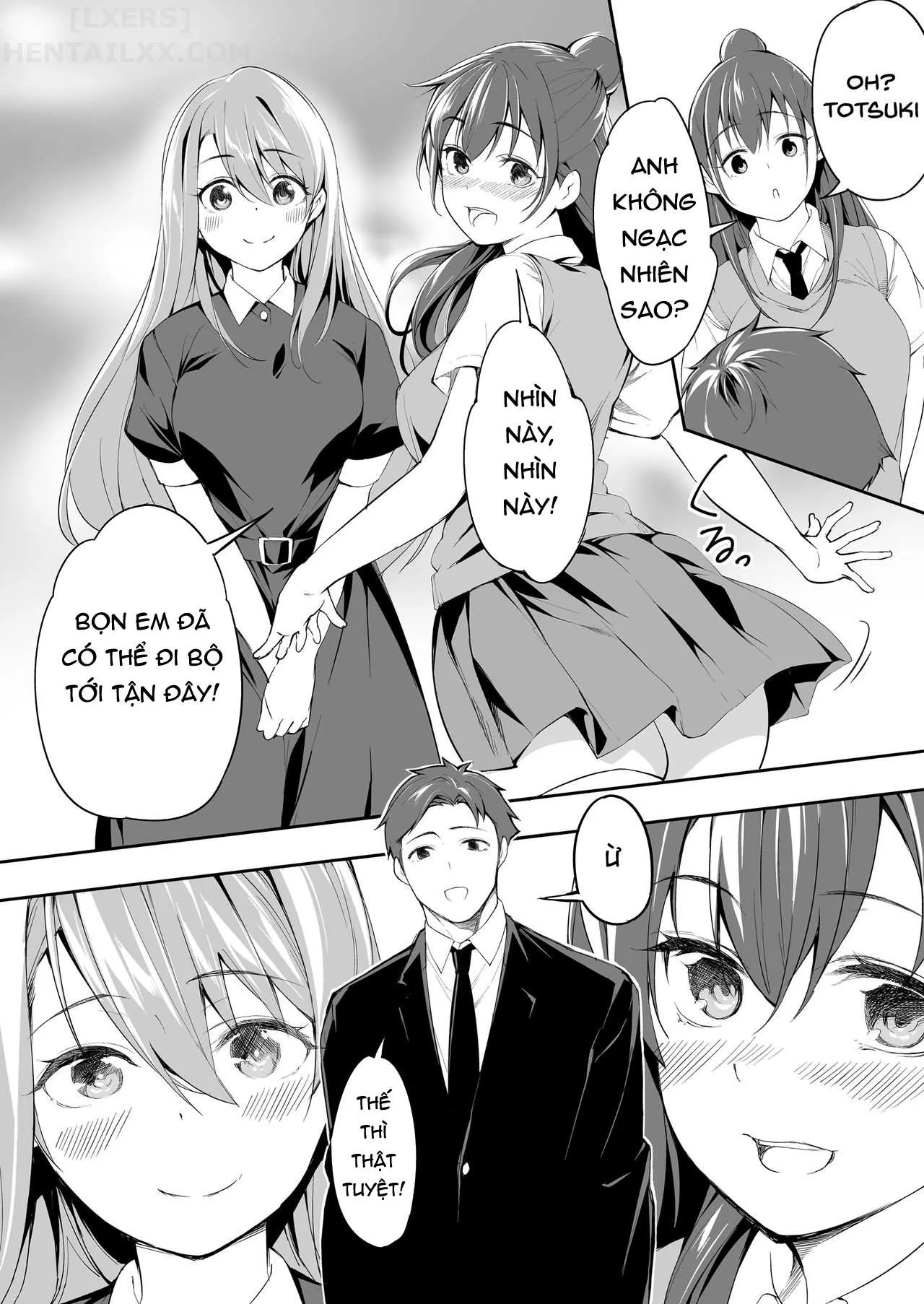 HentaiVN.net - Ảnh 46 - Chỉ anh chạm được vào chúng em [Ore Dake Ga Sawareru Futago] - Chap 2 - [END]