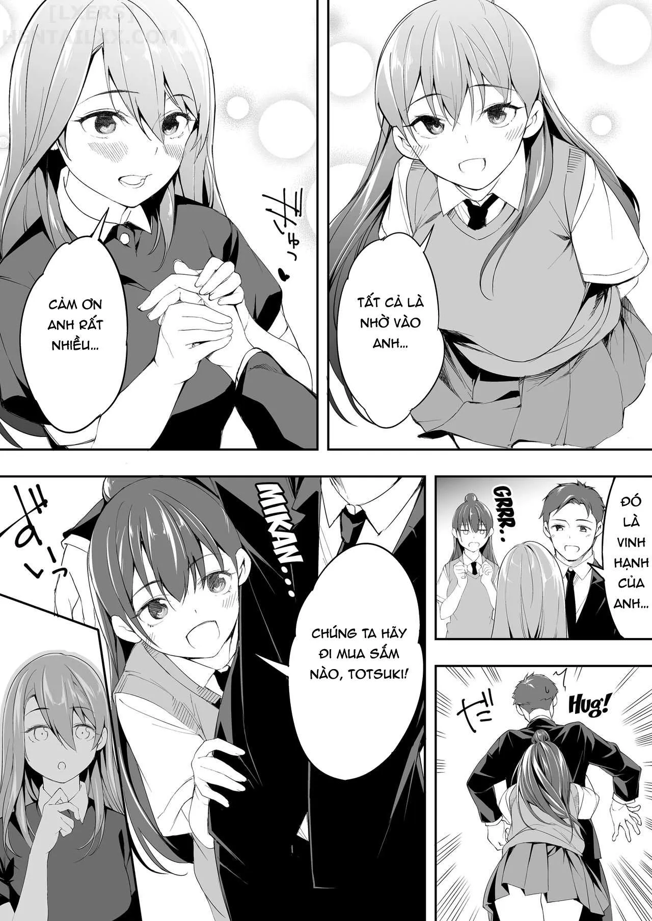 HentaiVN.net - Ảnh 47 - Chỉ anh chạm được vào chúng em [Ore Dake Ga Sawareru Futago] - Chap 2 - [END]