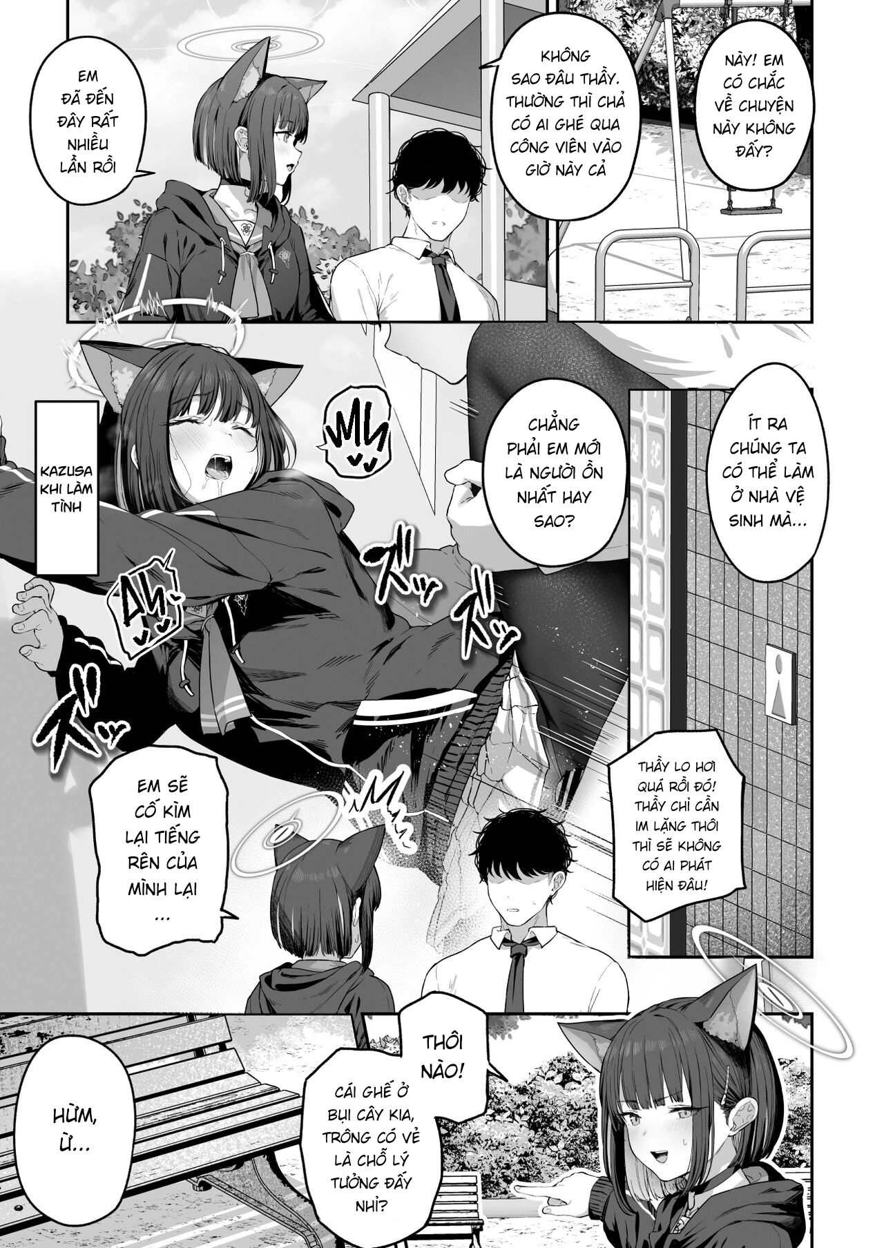 HentaiVN.net - Ảnh 25 - Kyouyama Kazusa muốn được thịt - Phần 1 (Phần 2 bao giờ ra thì hỏi b4ch0 ấy)