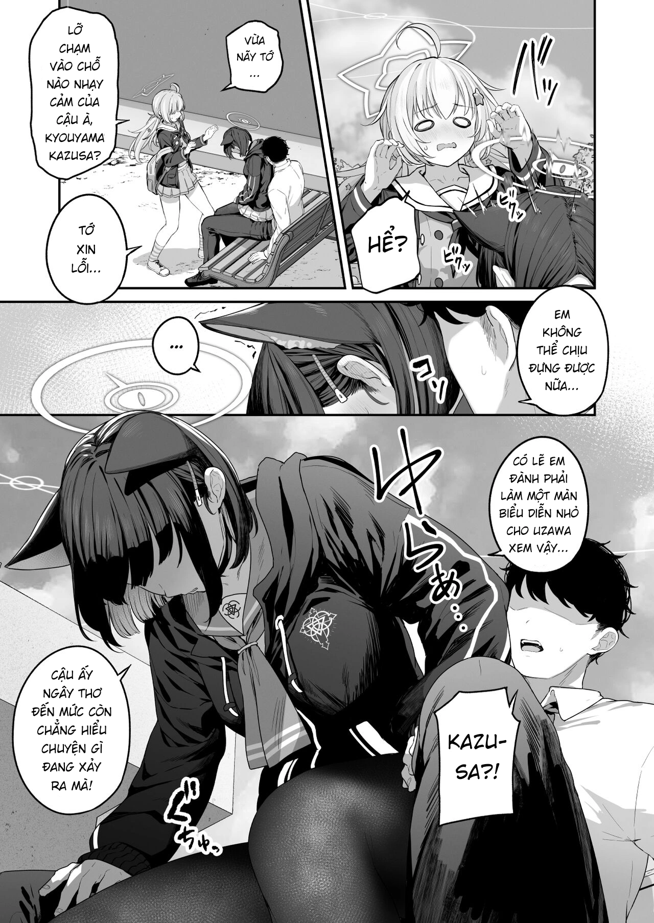 HentaiVN.net - Ảnh 31 - Kyouyama Kazusa muốn được thịt - Phần 1 (Phần 2 bao giờ ra thì hỏi b4ch0 ấy)