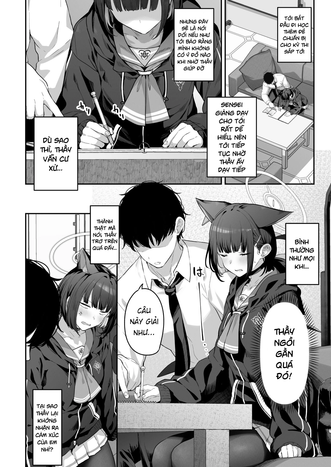 HentaiVN.net - Ảnh 4 - Kyouyama Kazusa muốn được thịt - Phần 1 (Phần 2 bao giờ ra thì hỏi b4ch0 ấy)