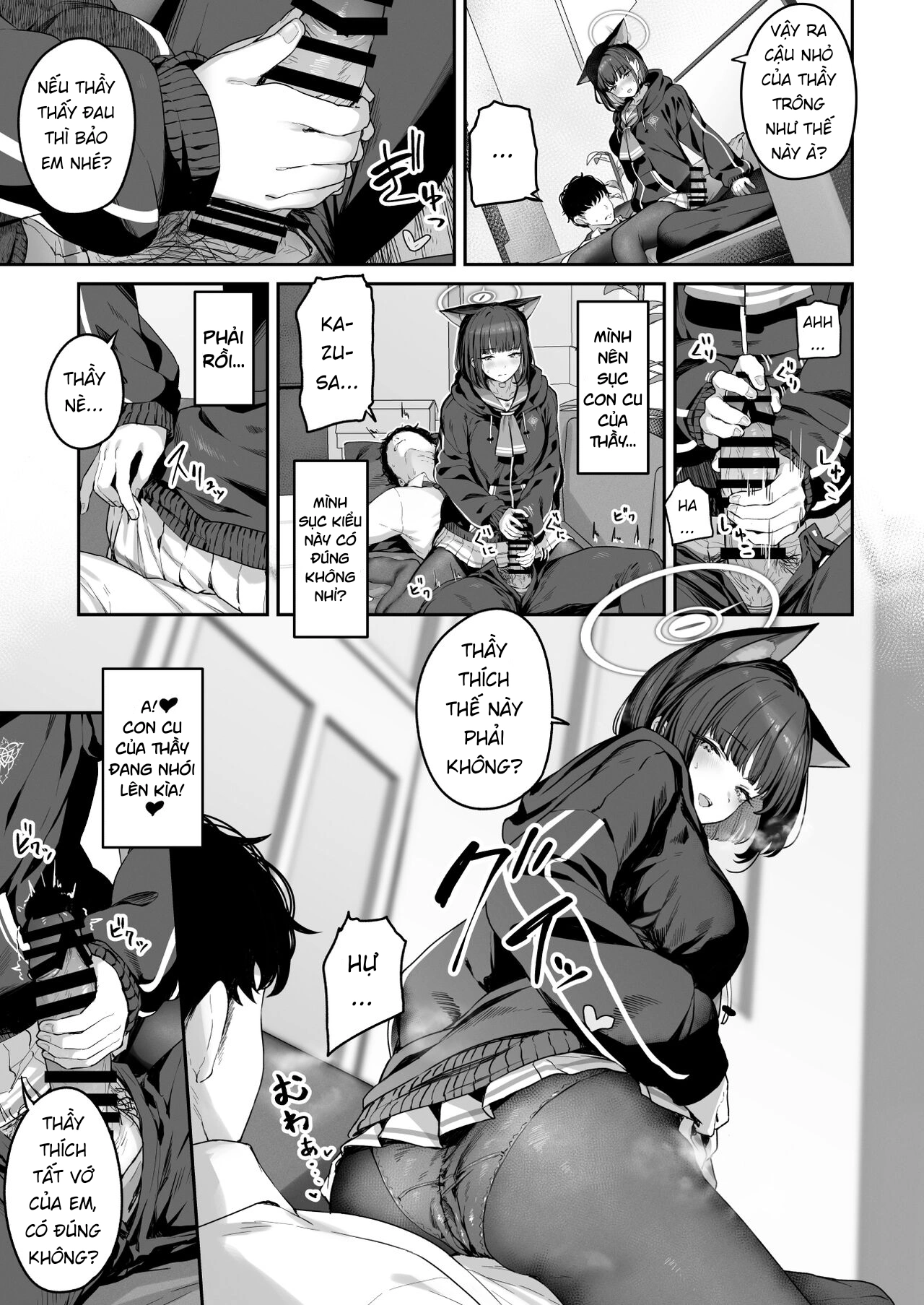 HentaiVN.net - Ảnh 9 - Kyouyama Kazusa muốn được thịt - Phần 1 (Phần 2 bao giờ ra thì hỏi b4ch0 ấy)