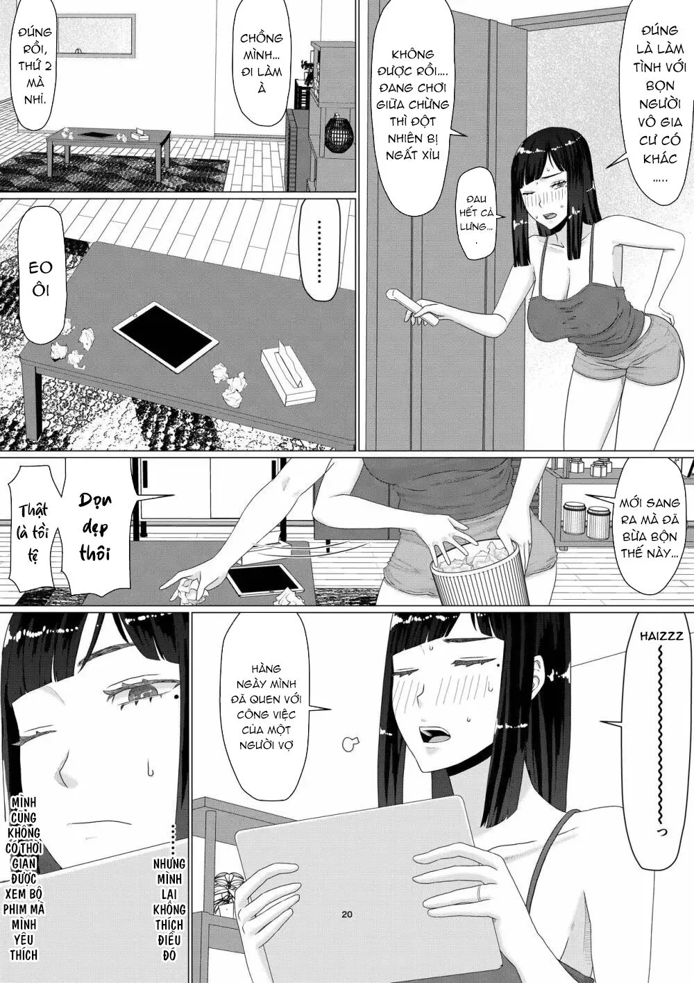 HentaiVN.net - Ảnh 6 - Chieri-san wa Makerarenai! 3... [ちえりさんは負けられない!3 -夫公認で誰の精子でも受精する変態便器妻- 第2巻] - Chap 2
