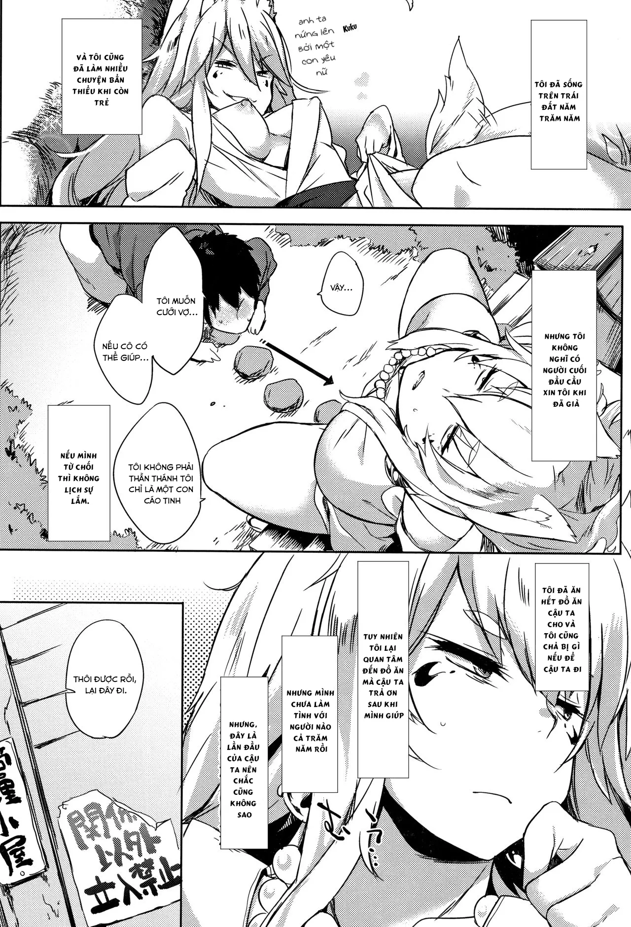 HentaiVN.net - Ảnh 3 - Kitsune ya Konkon - Chap 1