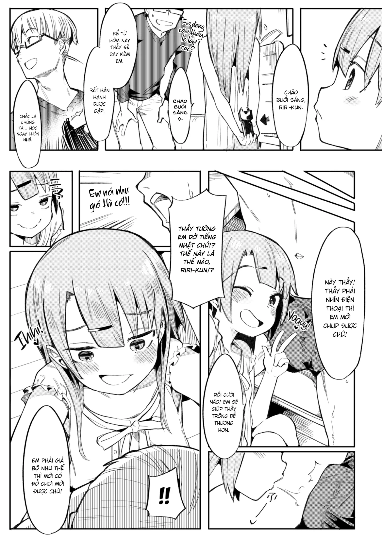 HentaiVN.net - Ảnh 3 - Cô Tiểu Thư Láu Lỉnh [Cheeky Little Lady] - Chap 1 [Riri arc]