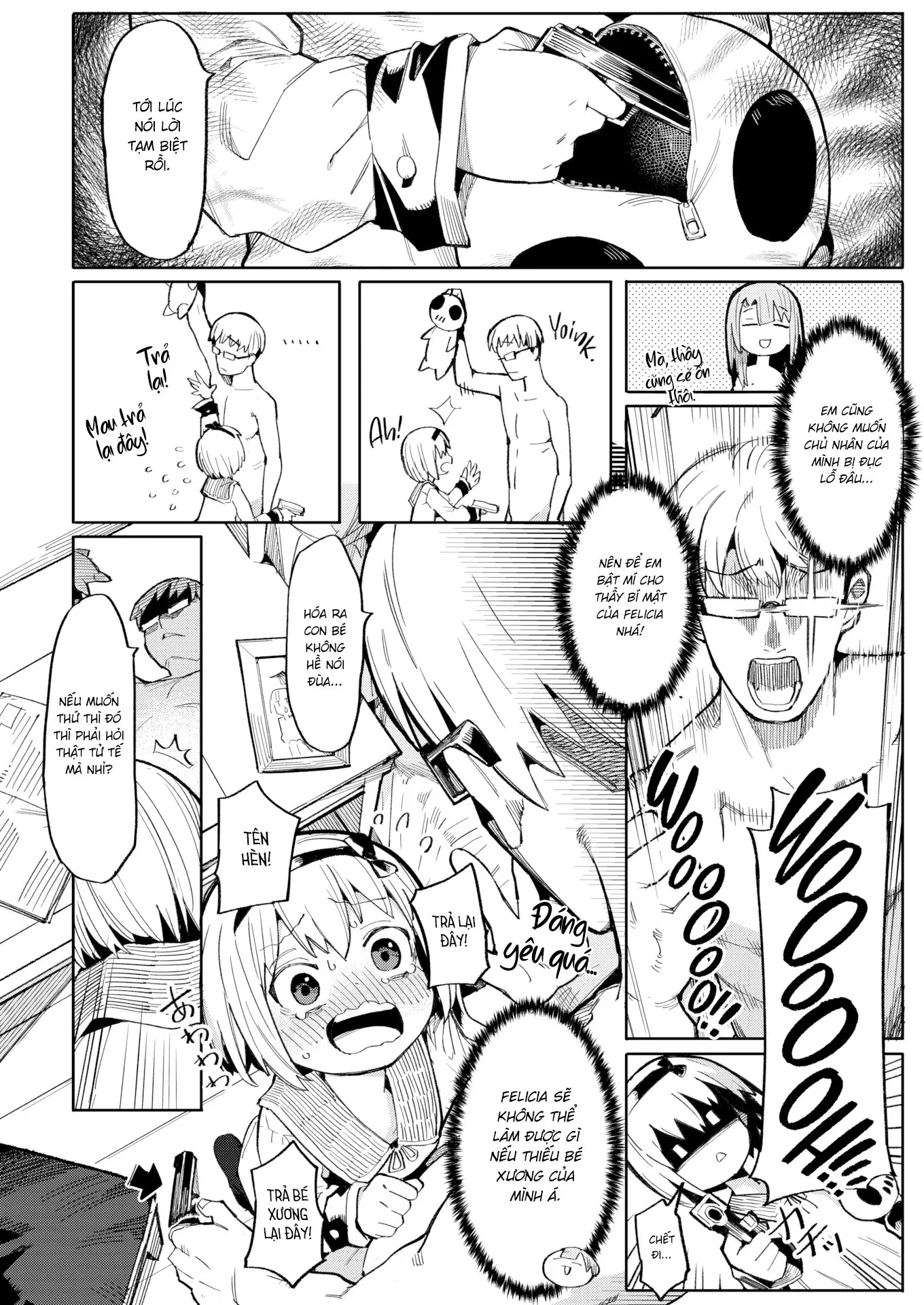HentaiVN.net - Ảnh 8 - Cô Tiểu Thư Láu Lỉnh [Cheeky Little Lady] - Chap 2 [Felicia arc]