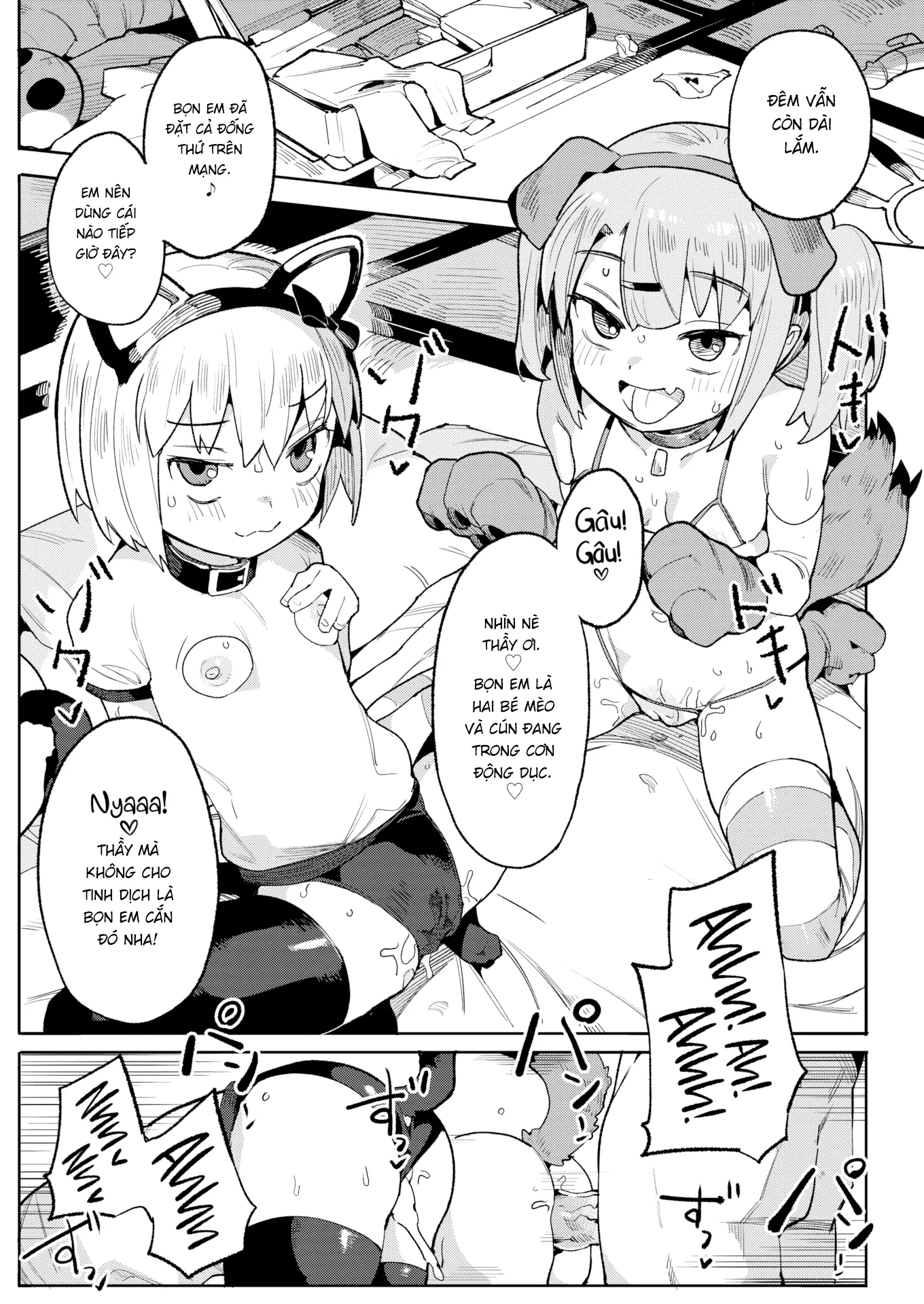 HentaiVN.net - Ảnh 21 - Cô Tiểu Thư Láu Lỉnh [Cheeky Little Lady] - Chap 3 [Riri + Felicia]