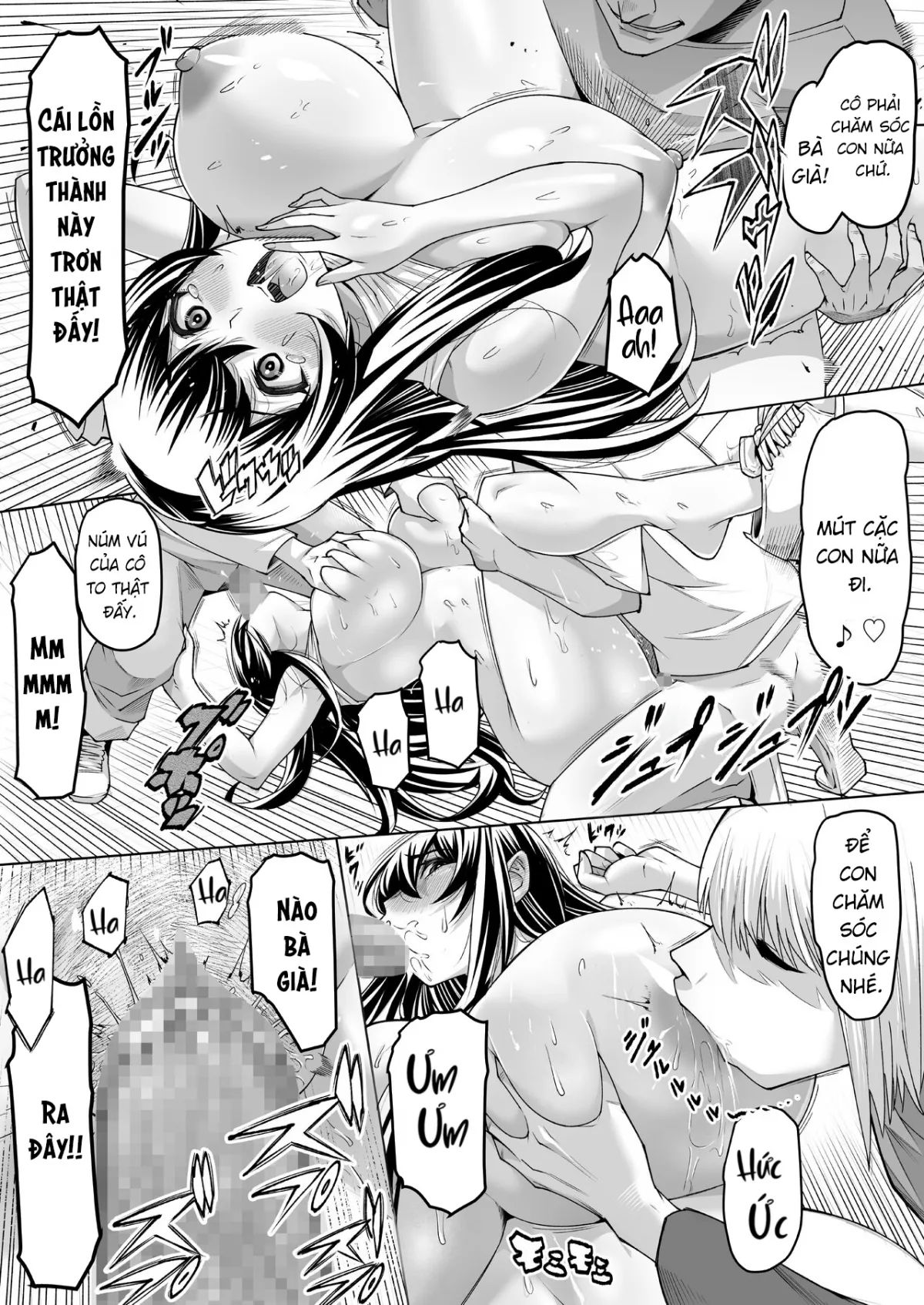 HentaiVN.net - Ảnh 32 - Mesu Ushi Mama Netorare Bokujou Ushinoo ma na 34 sai - Kachiku Toshite Haramase Ninshin Shiikusareta Haha - 1 [爆乳牝牛ママ寝取られ牧場 牛尾まな34歳〜家畜として孕ませ妊娠飼育された母〜 1] - Chap 1