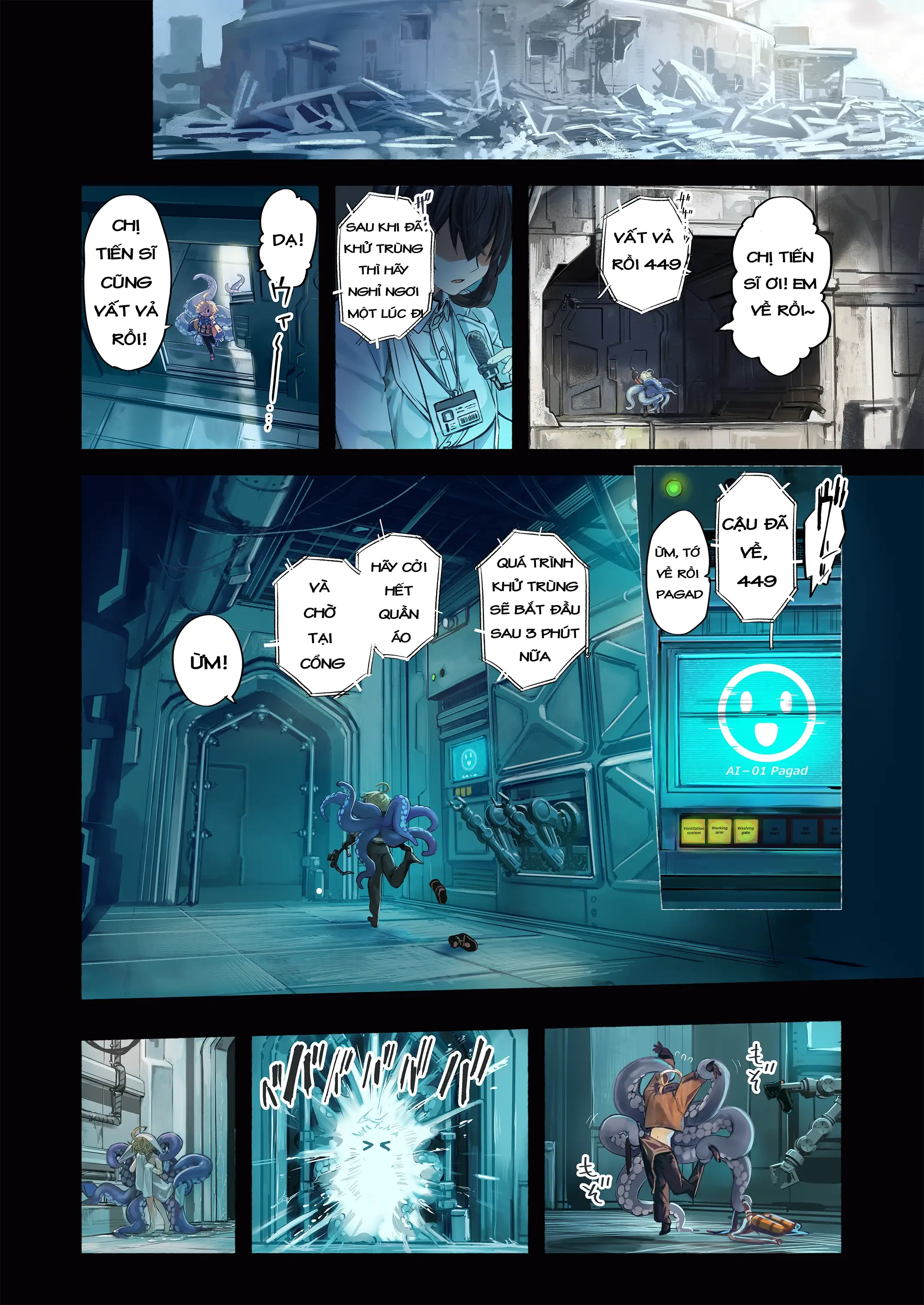 HentaiVN.net - Ảnh 5 - Re;BAKE ～Chị tiến sĩ! Làm ơn hãy giao phối với em～ - Oneshot