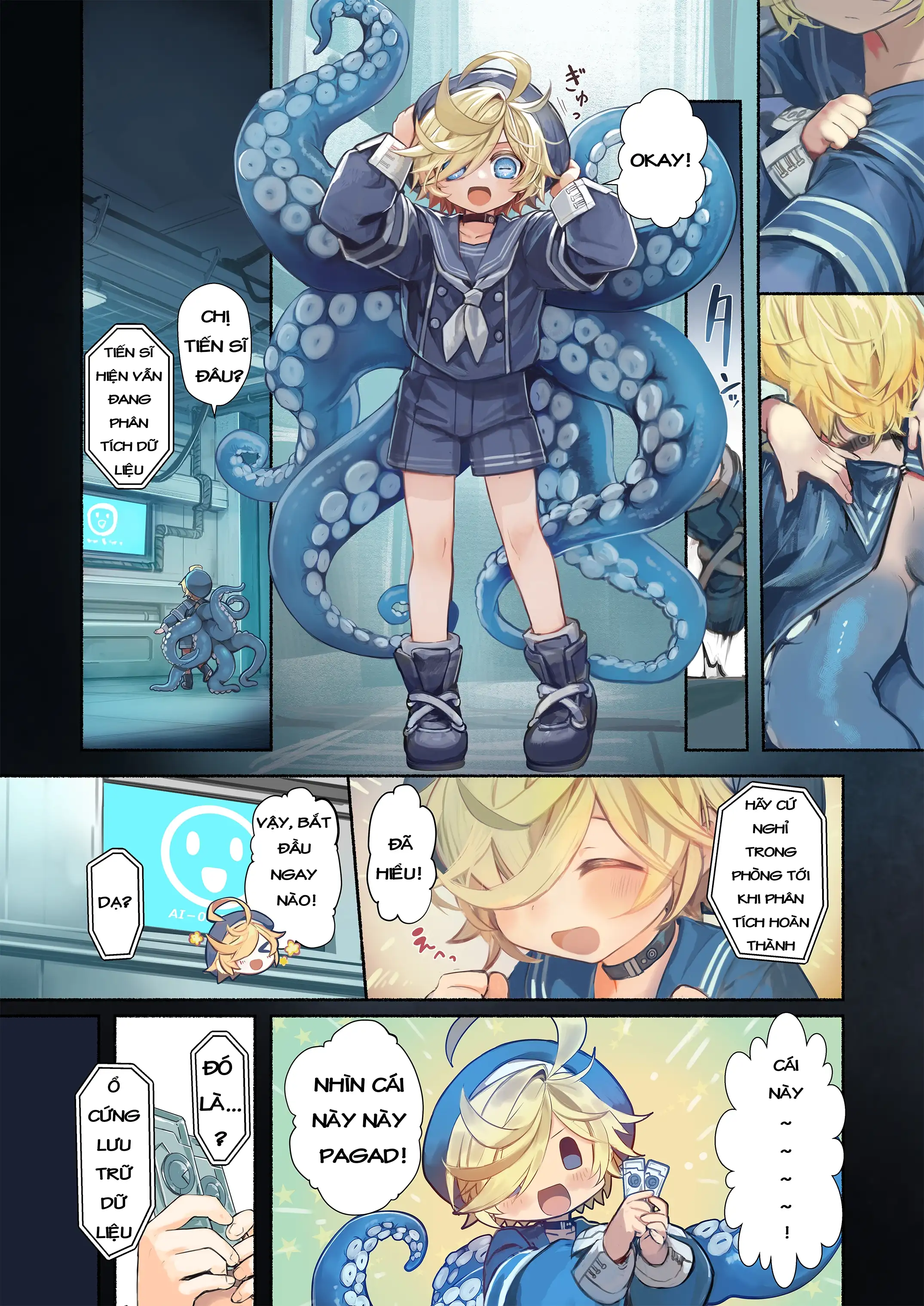 HentaiVN.net - Ảnh 6 - Re;BAKE ～Chị tiến sĩ! Làm ơn hãy giao phối với em～ - Oneshot