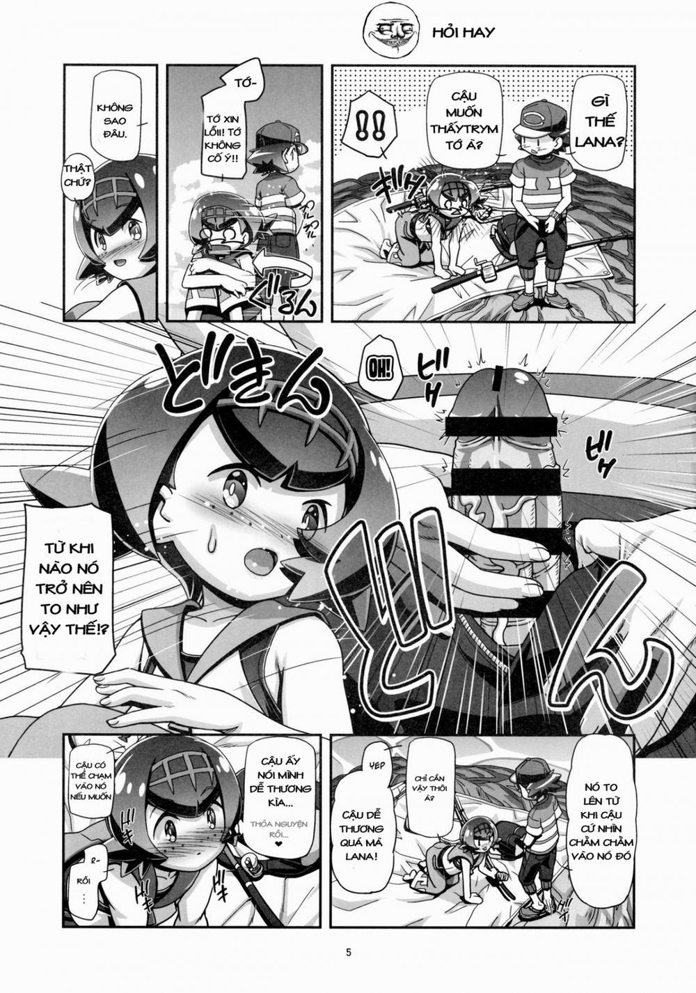 HentaiVN.net - Ảnh 5 - Suiren-chan no Anaba | Lana’s Great Spot (Pokémon Sun and Moon) [スイレンちゃんの穴場 (ポケットモンスター サン・ムーン)] - Chap 1.1