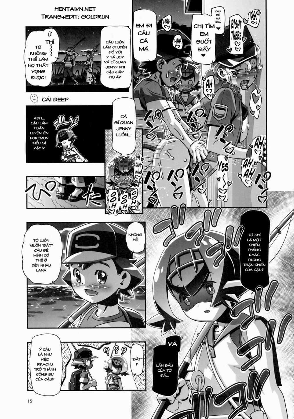 HentaiVN.net - Ảnh 3 - Suiren-chan no Anaba | Lana’s Great Spot (Pokémon Sun and Moon) [スイレンちゃんの穴場 (ポケットモンスター サン・ムーン)] - Chap 1.2