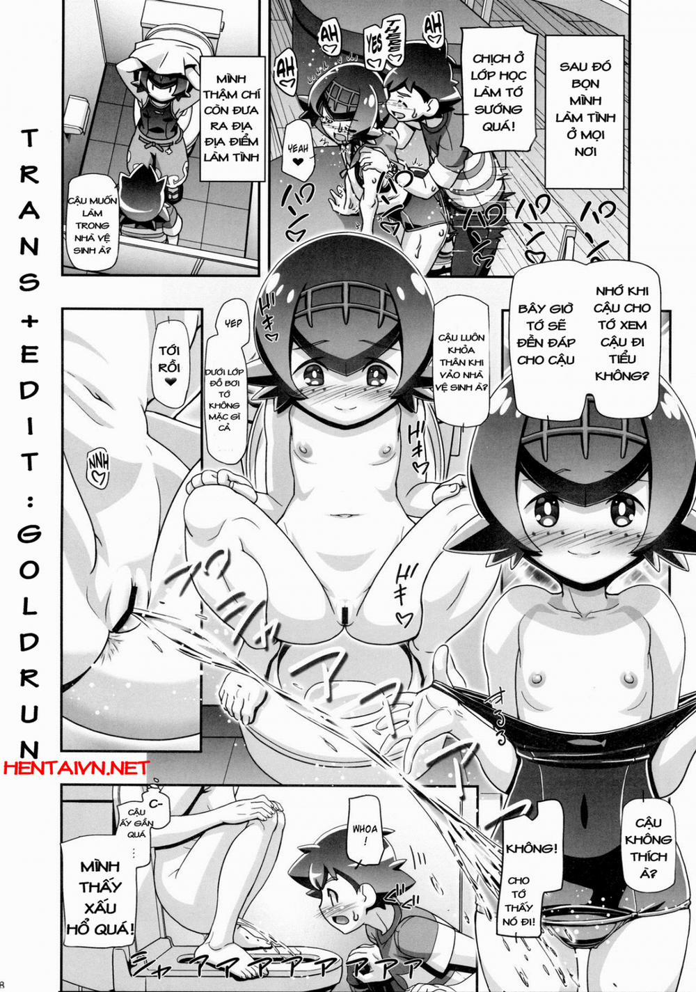 HentaiVN.net - Ảnh 6 - Suiren-chan no Anaba | Lana’s Great Spot (Pokémon Sun and Moon) [スイレンちゃんの穴場 (ポケットモンスター サン・ムーン)] - Chap 1.2