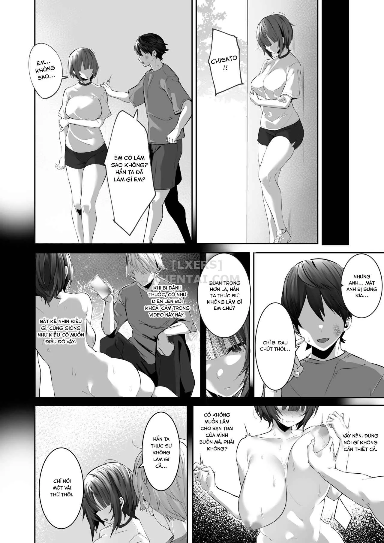 HentaiVN.net - Ảnh 10 - Tsuyoki na Undoubu Joshi ga Netorareru [Having Cheating Sex with the Strong-minded Girl from the School's Athletic Club] - Oneshot