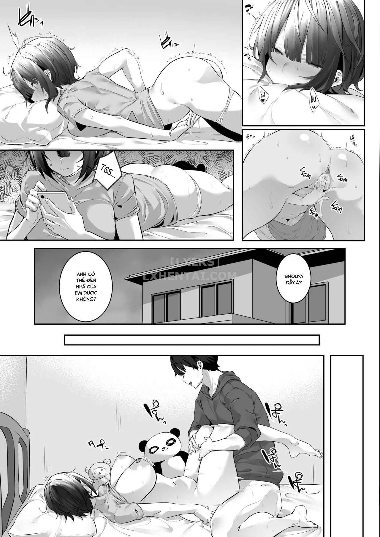 HentaiVN.net - Ảnh 13 - Tsuyoki na Undoubu Joshi ga Netorareru [Having Cheating Sex with the Strong-minded Girl from the School's Athletic Club] - Oneshot
