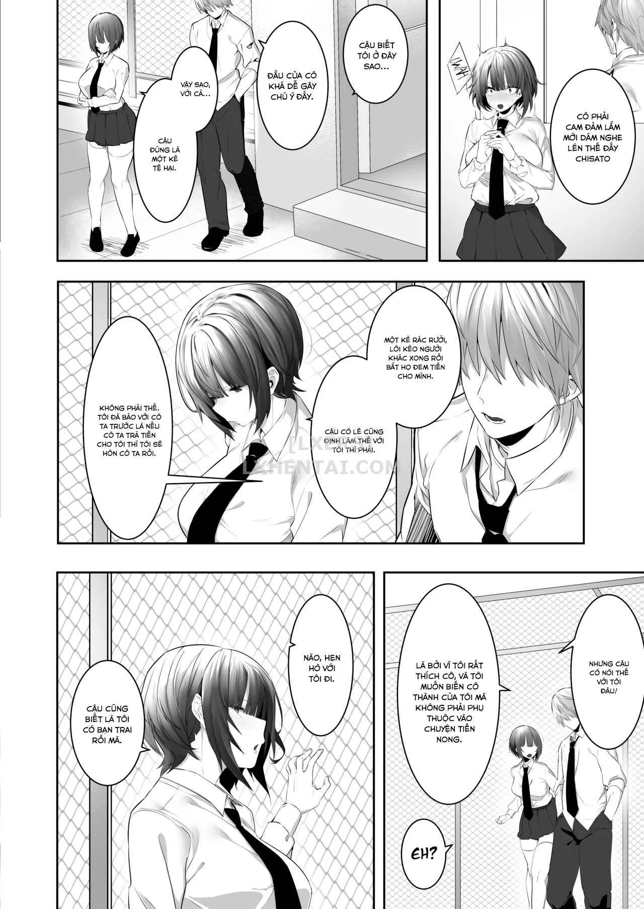 HentaiVN.net - Ảnh 16 - Tsuyoki na Undoubu Joshi ga Netorareru [Having Cheating Sex with the Strong-minded Girl from the School's Athletic Club] - Oneshot