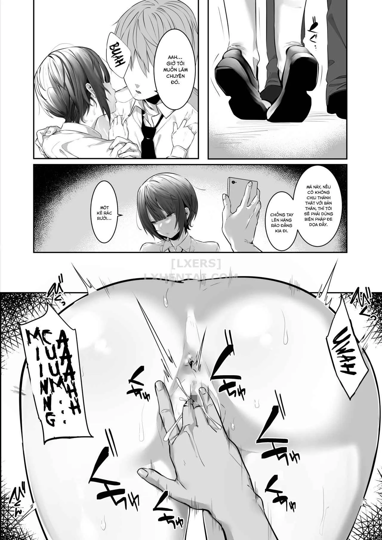 HentaiVN.net - Ảnh 18 - Tsuyoki na Undoubu Joshi ga Netorareru [Having Cheating Sex with the Strong-minded Girl from the School's Athletic Club] - Oneshot