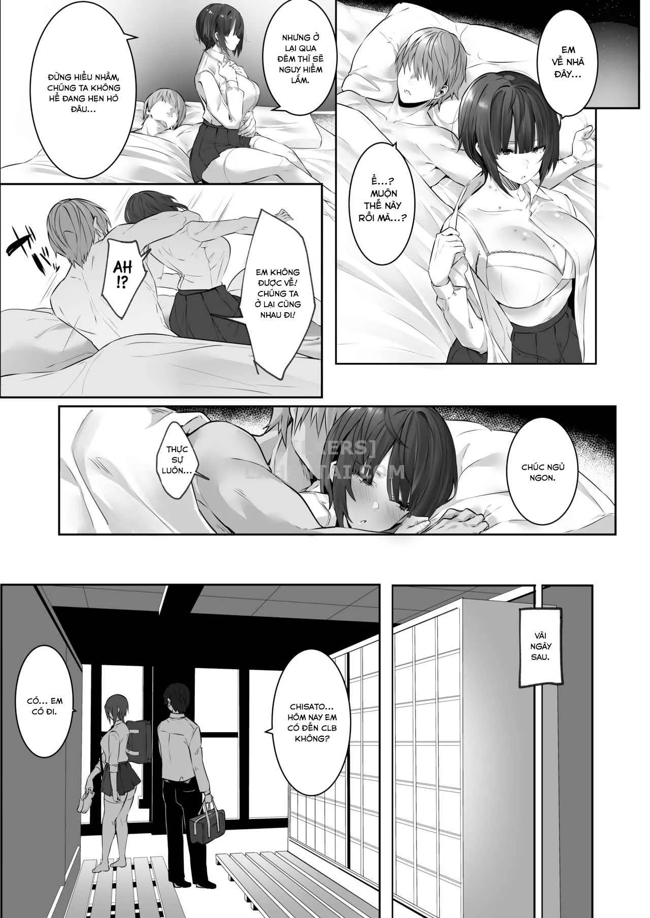 HentaiVN.net - Ảnh 26 - Tsuyoki na Undoubu Joshi ga Netorareru [Having Cheating Sex with the Strong-minded Girl from the School's Athletic Club] - Oneshot