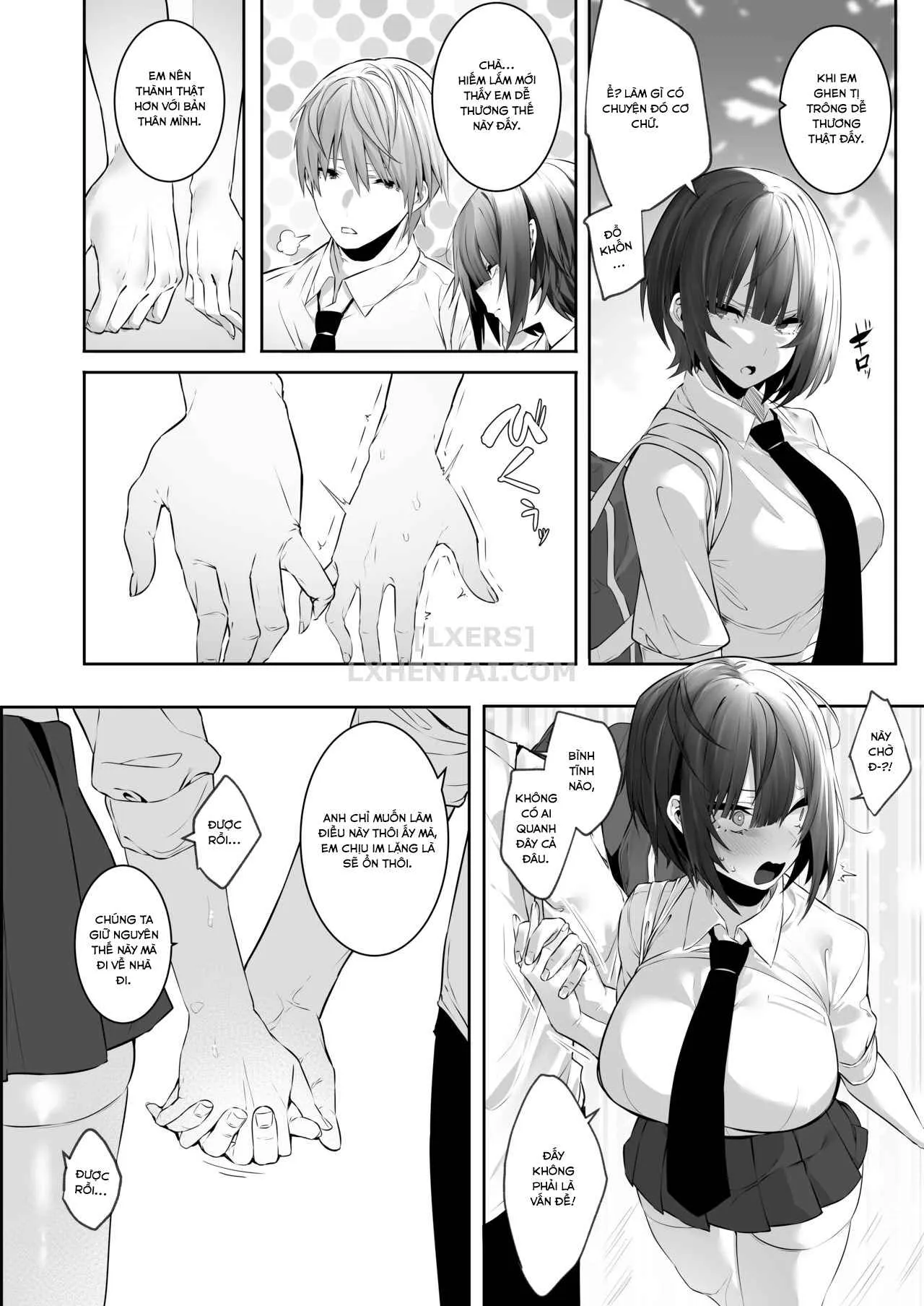 HentaiVN.net - Ảnh 28 - Tsuyoki na Undoubu Joshi ga Netorareru [Having Cheating Sex with the Strong-minded Girl from the School's Athletic Club] - Oneshot