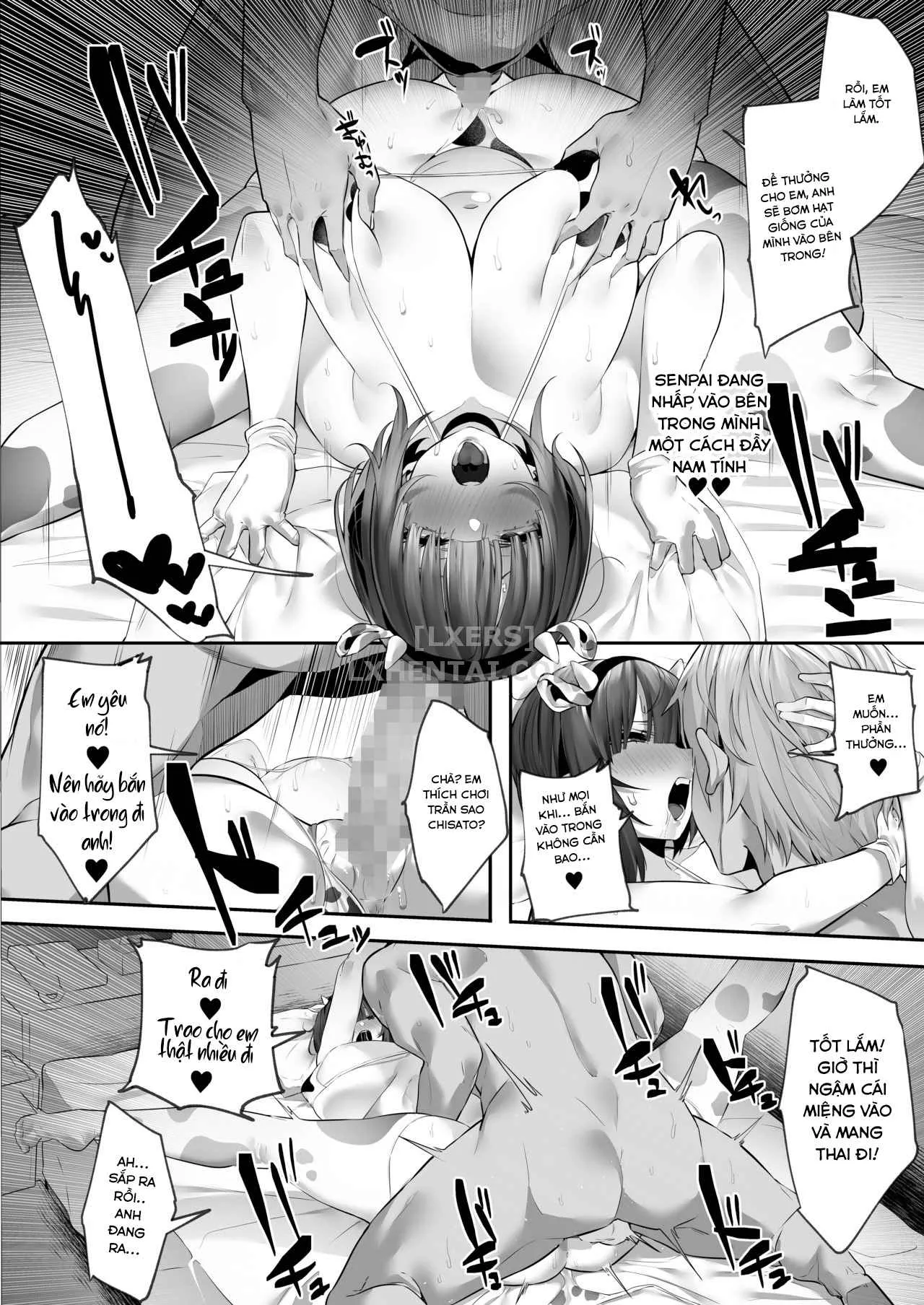 HentaiVN.net - Ảnh 38 - Tsuyoki na Undoubu Joshi ga Netorareru [Having Cheating Sex with the Strong-minded Girl from the School's Athletic Club] - Oneshot