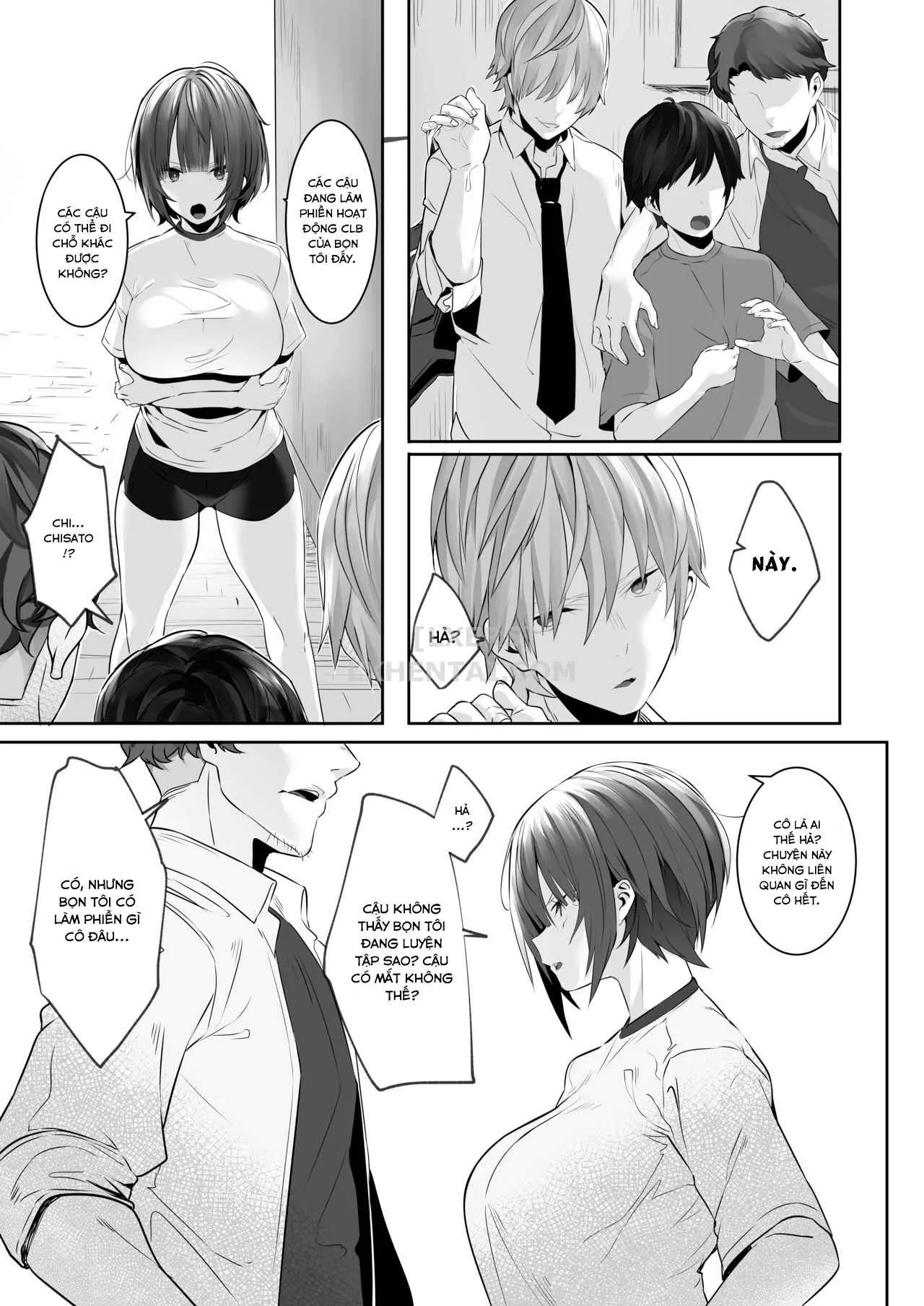 HentaiVN.net - Ảnh 5 - Tsuyoki na Undoubu Joshi ga Netorareru [Having Cheating Sex with the Strong-minded Girl from the School's Athletic Club] - Oneshot