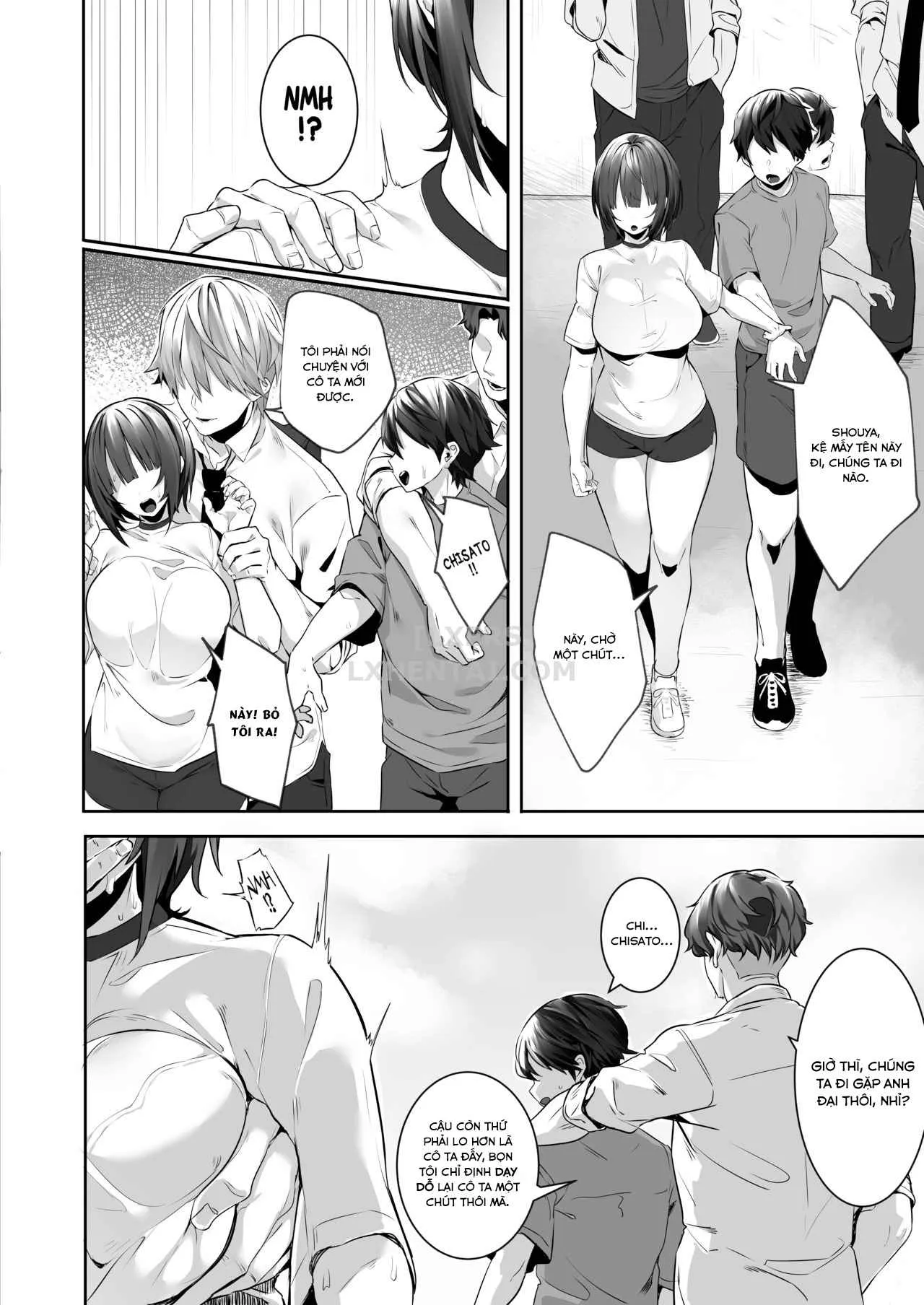 HentaiVN.net - Ảnh 6 - Tsuyoki na Undoubu Joshi ga Netorareru [Having Cheating Sex with the Strong-minded Girl from the School's Athletic Club] - Oneshot