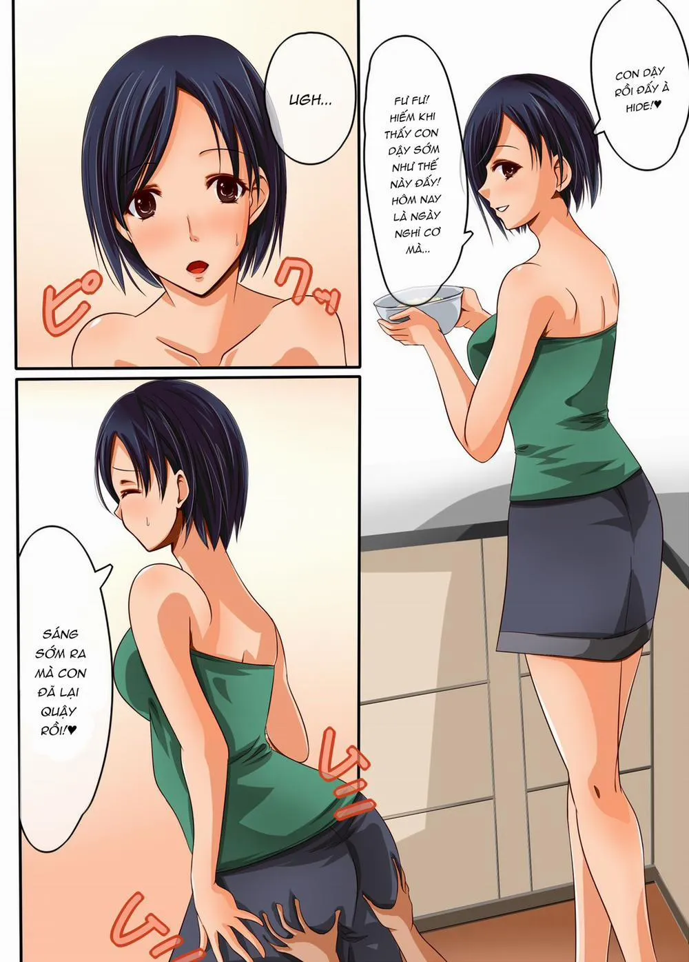 HentaiVN.net - Ảnh 3 - Ama Ero Shemale Mama - Chương 1