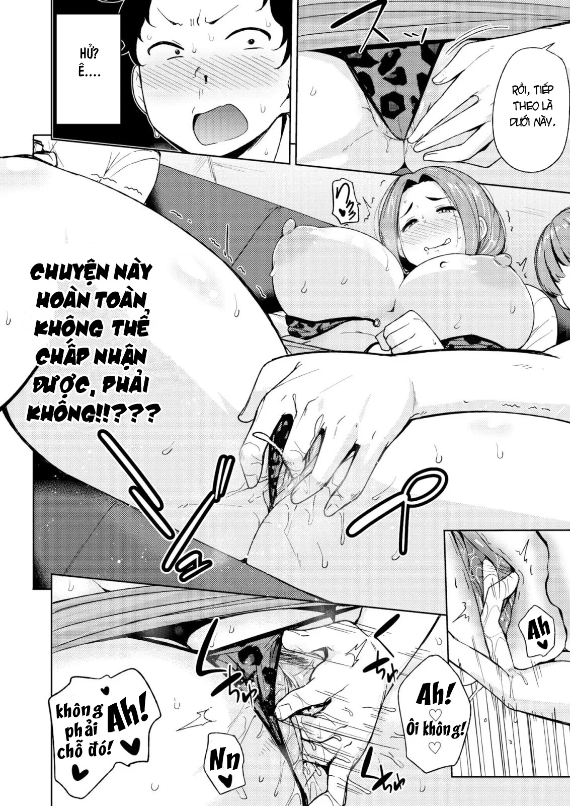 HentaiVN.net - Ảnh 11 - Gia đình kỳ lạ của thằng bạn [Mitsuki-kun's Family is a Little Strange] - Oneshot