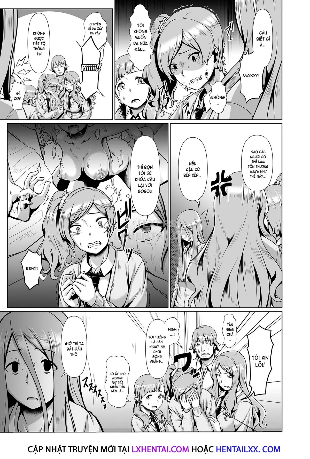 HentaiVN.net - Ảnh 9 - Sakare Seishun!! Ragai Katsudou [Prospering Youth!! Nude Outdoor Exercises] - Chap 3