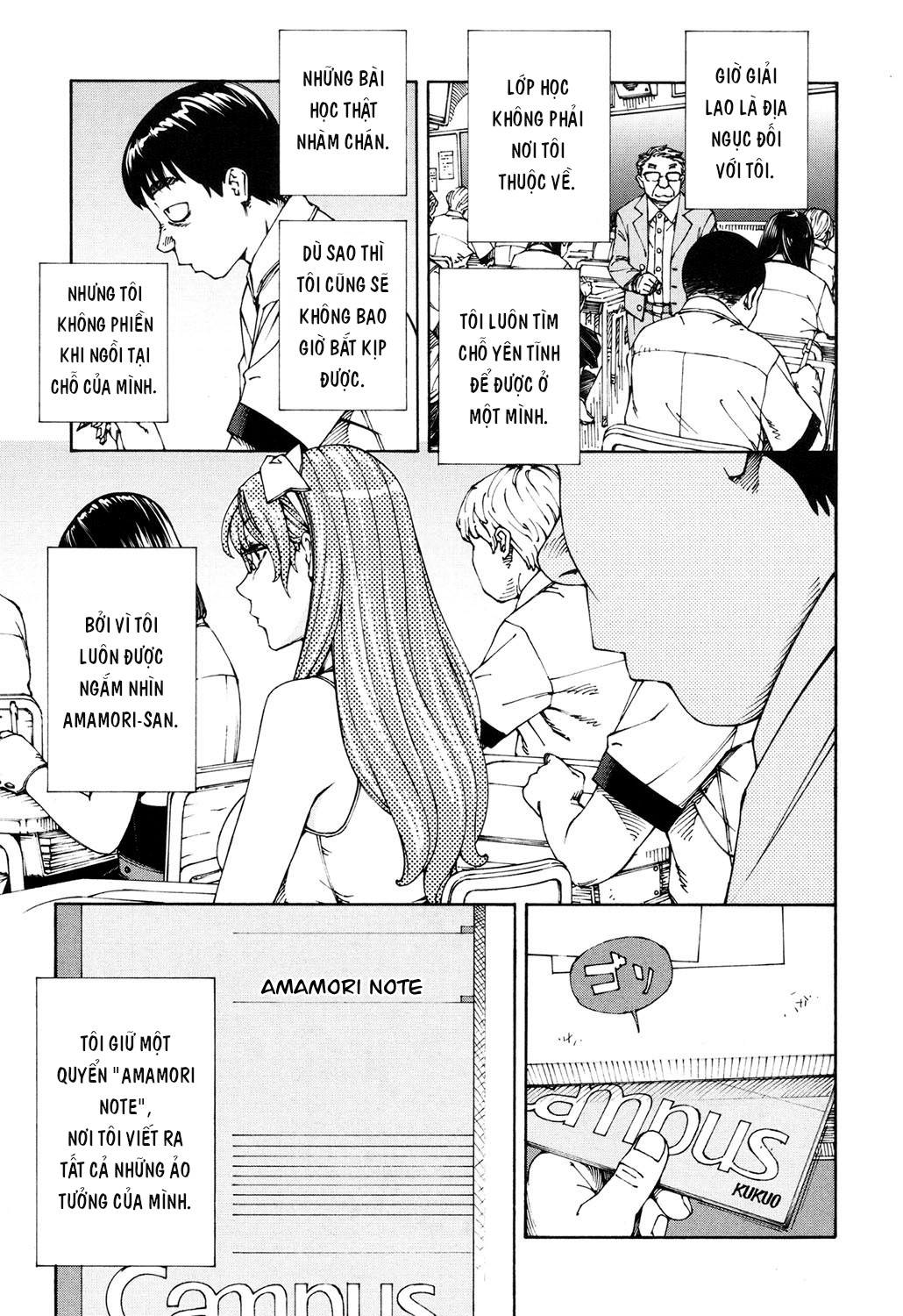 HentaiVN.net - Ảnh 3 - Amamori Note [雨森ノート] - Chap 1