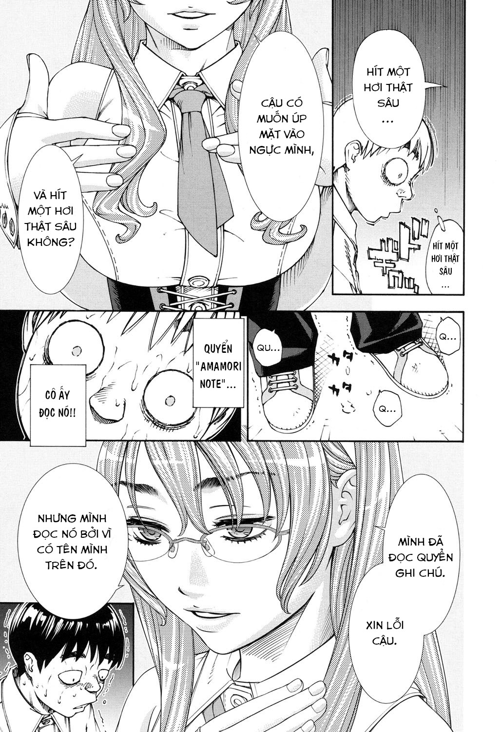 HentaiVN.net - Ảnh 7 - Amamori Note [雨森ノート] - Chap 1