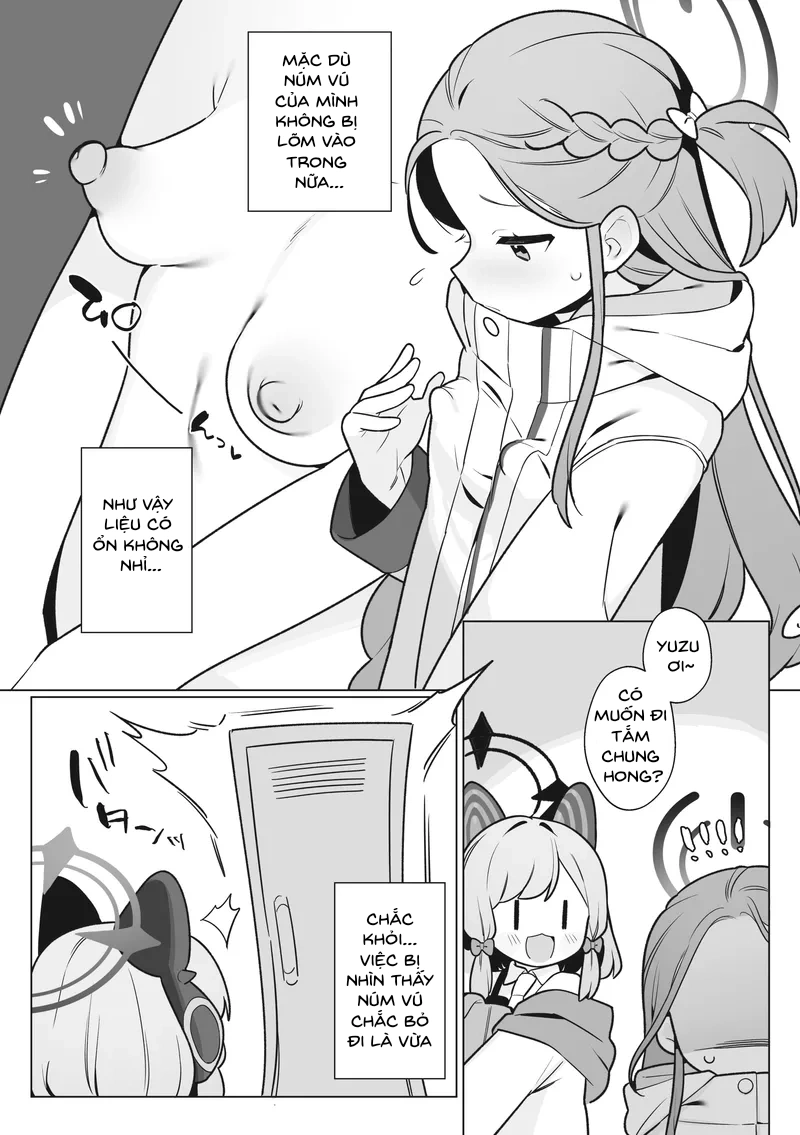 HentaiVN.net - Ảnh 10 - Yuzu vs Núm vú lõm - One shot