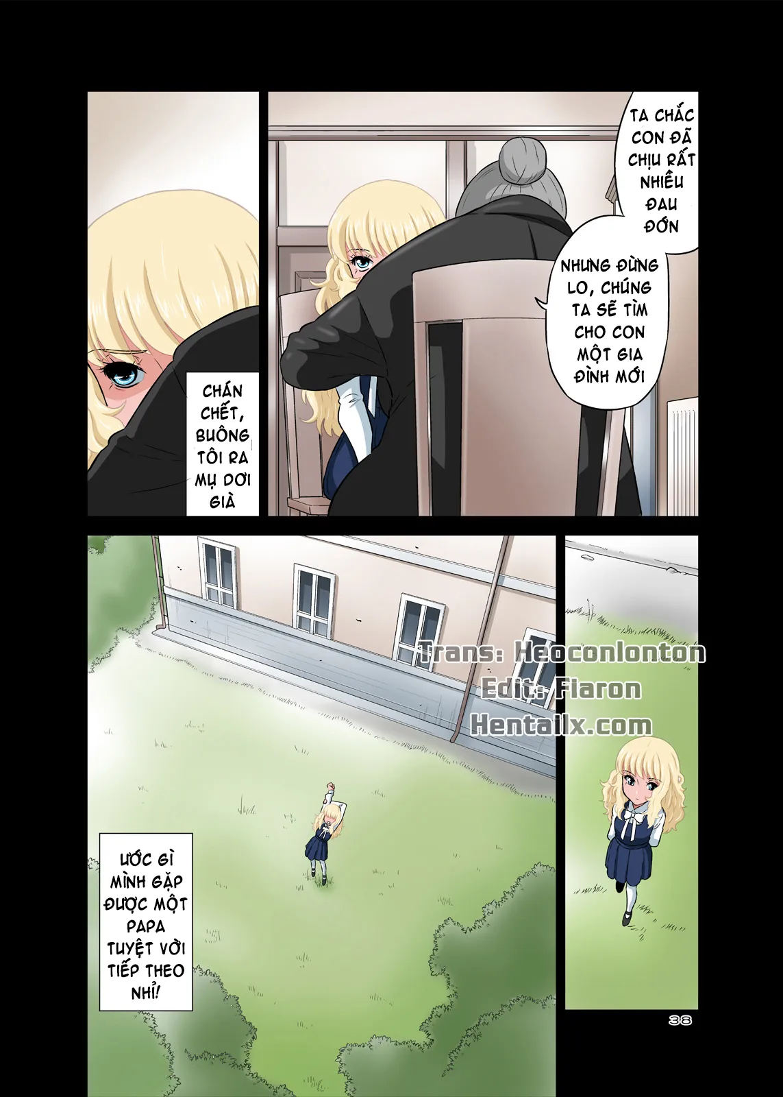 HentaiVN.net - Ảnh 38 - Papa To Sex Sonna No Atarimae! - Oneshot [Full Color]