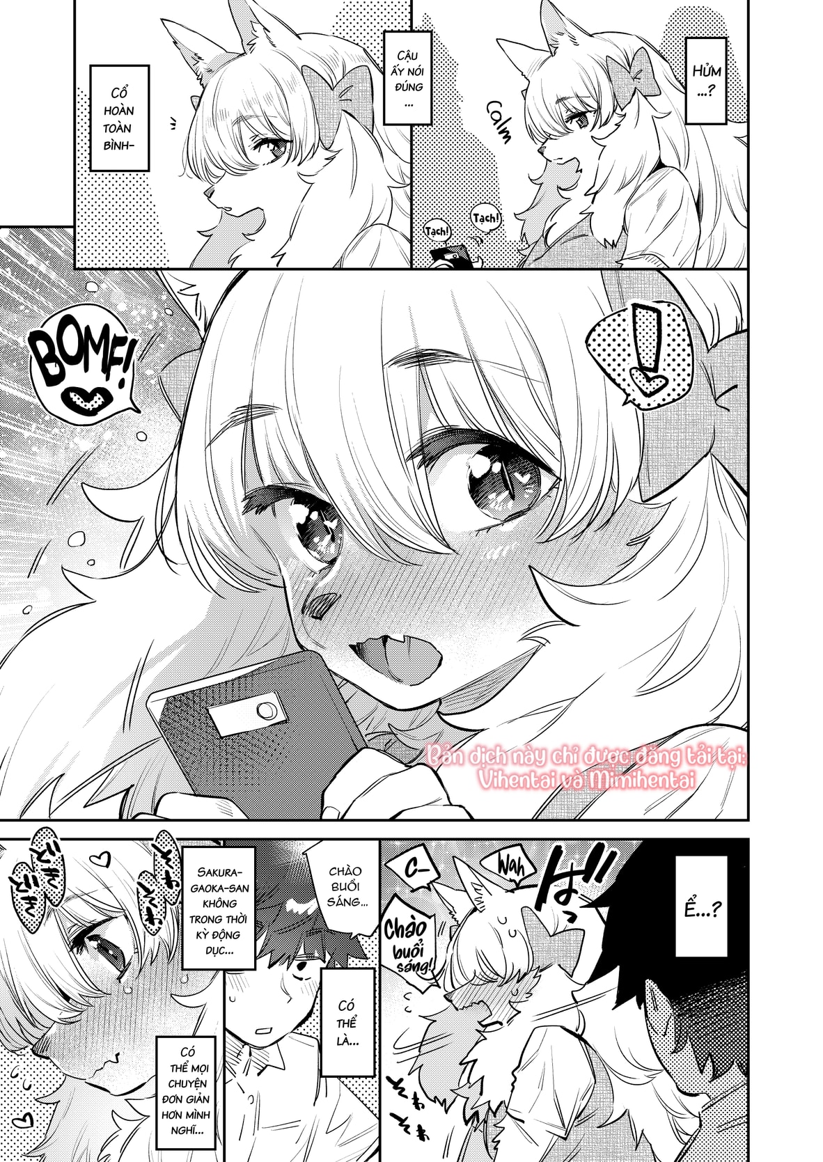 HentaiVN.net - Ảnh 19 - Bạn Cùng Lớp Của Tôi Đang Trong Mùa Động Dục - Oneshot