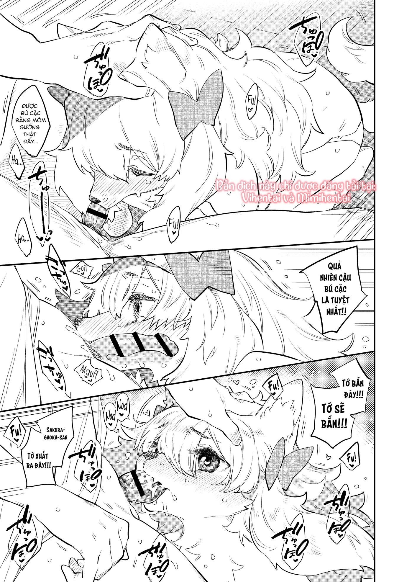 HentaiVN.net - Ảnh 7 - Bạn Cùng Lớp Của Tôi Đang Trong Mùa Động Dục - Oneshot