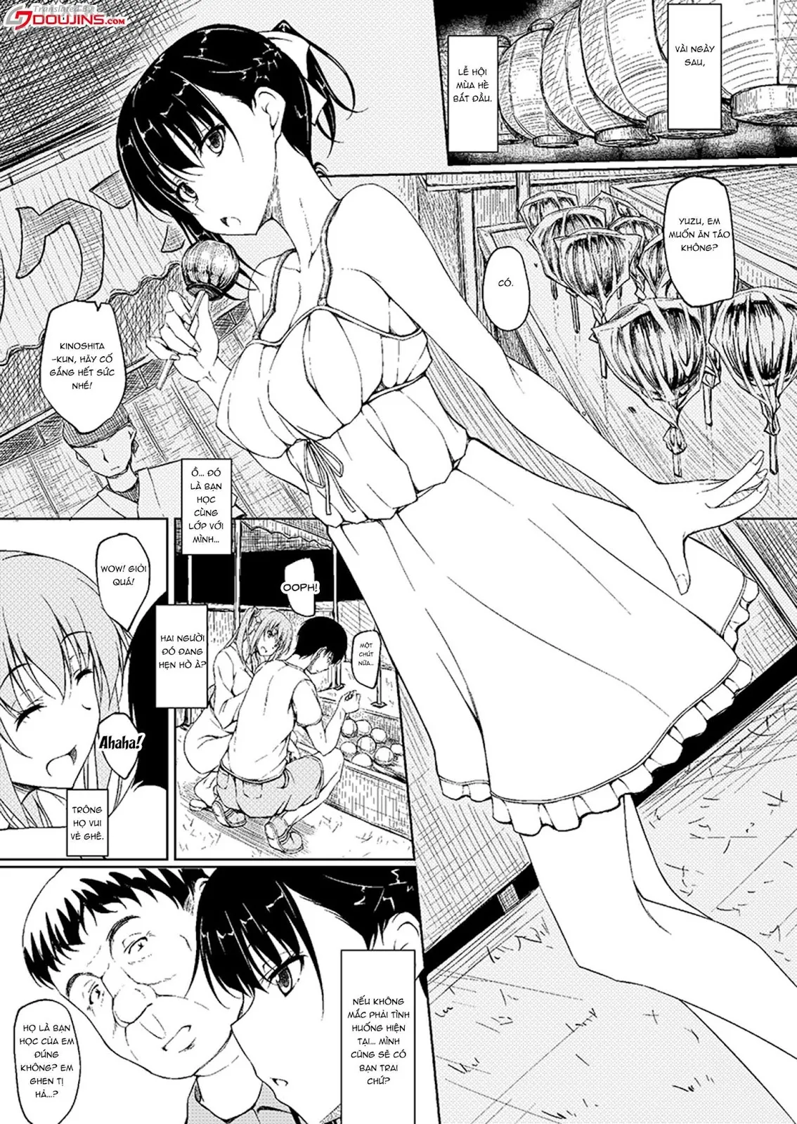 HentaiVN.net - Ảnh 4 - Igarashi Yuzuha Choukyou Nisshi - Chap 3 - Nee, Watashi To... Suru?