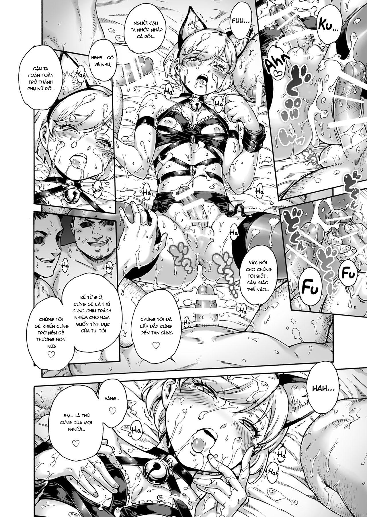 HentaiVN.net - Ảnh 17 - Onoko to. ACT 8 Hamerare Onoko - one shot