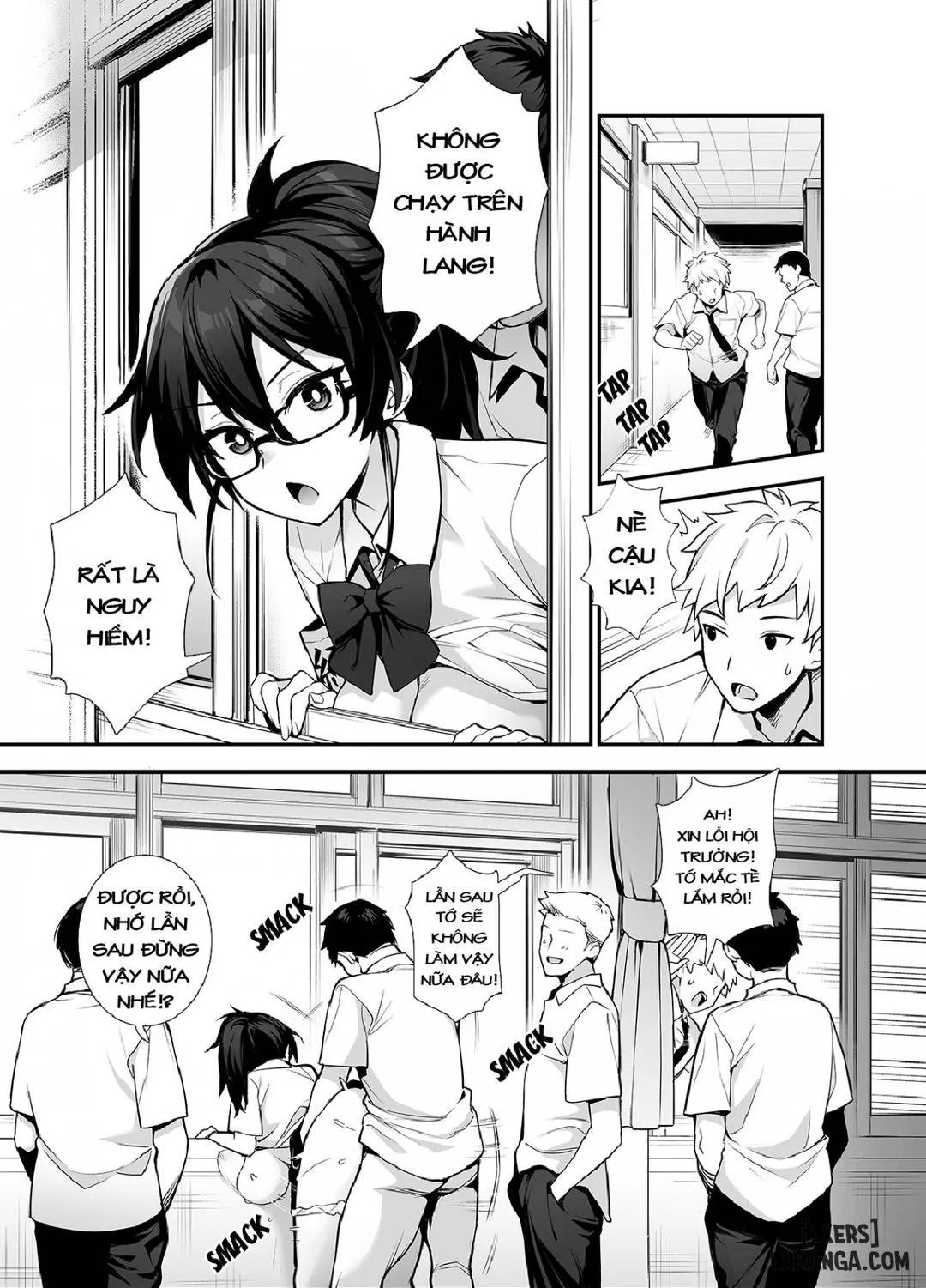 HentaiVN.net - Ảnh 9 - Atarashii Fuuki Iinchou wa Mune ga Ookii to Iu Uwasa ga Aru - Chap 2 (đã fix ảnh)
